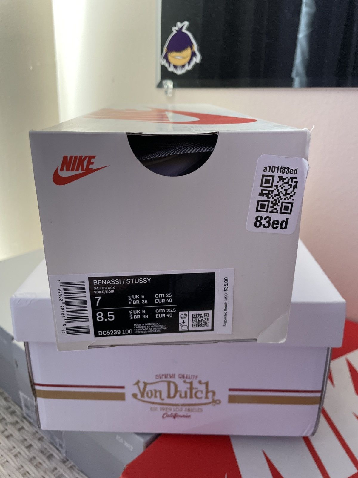 Nike Nike Stussy slides Size US 7 / EU 40 - 6 Thumbnail
