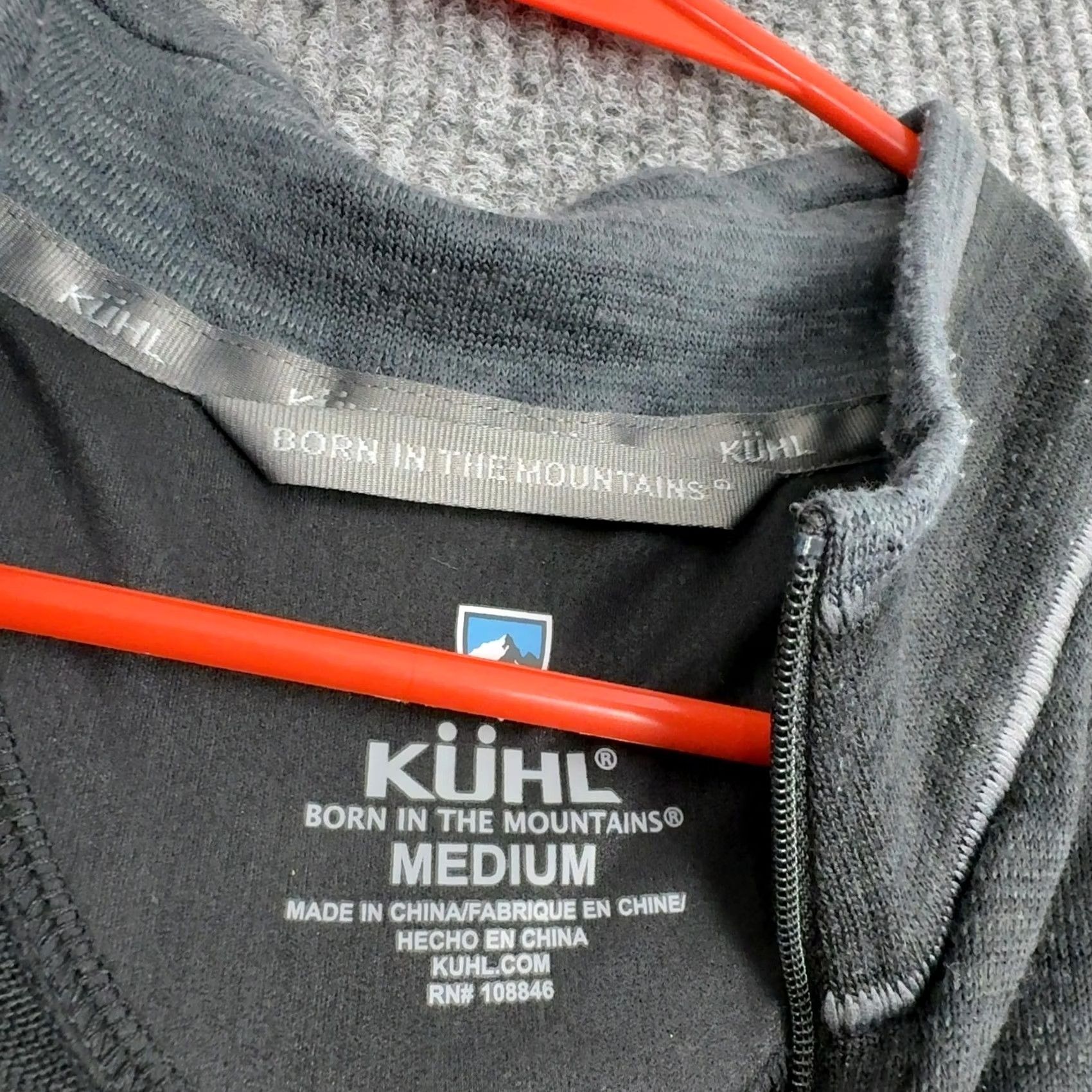 Vintage Kuhl Pullover Mens M Gray Polyester Spandex Quarter Zip Outdoor Activewear Size US M / EU 48-50 / 2 - 5 Thumbnail