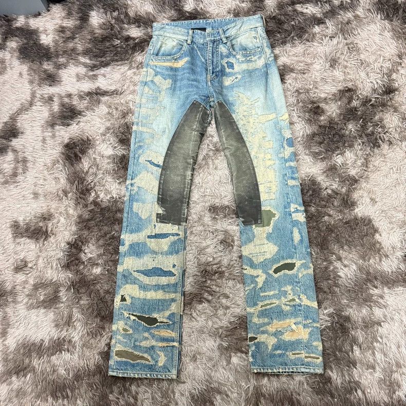 Givenchy Givenchy Primary Erosive Destruction Jeans Size US 28 / EU 44 - 1 Thumbnail