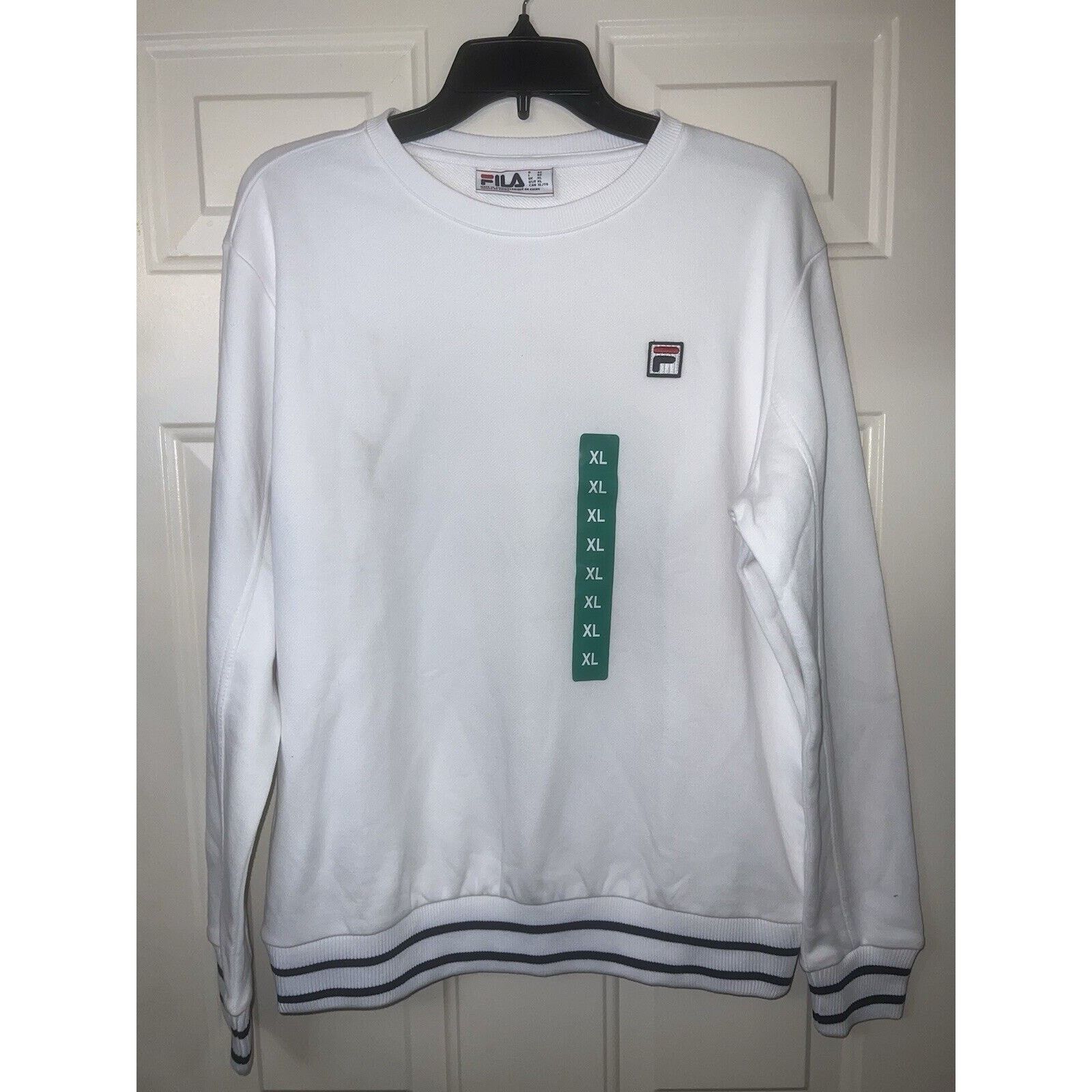 Fila Vintage FILA Sweatshirt Womens XL Stretch French Terry Size XL / US 12-14 / IT 48-50 - 1 Thumbnail