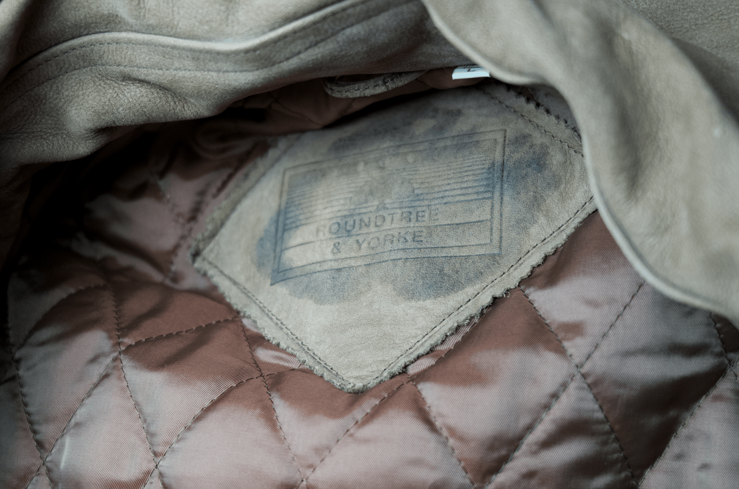Roundtree & Yorke Roundtree & Yorke Distressed Leather Field Coat (Brown) Size US L / EU 52-54 / 3 - 3 Thumbnail
