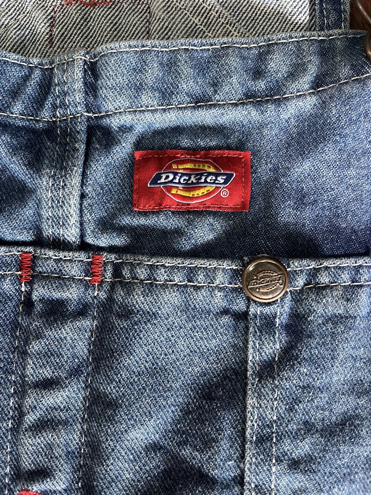 Dickies × Vintage Overall Diskies Jeans Size US 34 / EU 50 - 3 Thumbnail