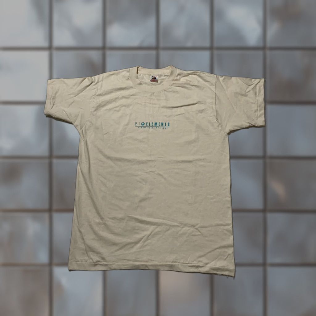 Fruit Of The Loom VINTAGE Fruit Of The Loom BioElements New POV Science Single Stitch T-Shirt XL Mens Size US XL / EU 56 / 4 - 1 Thumbnail