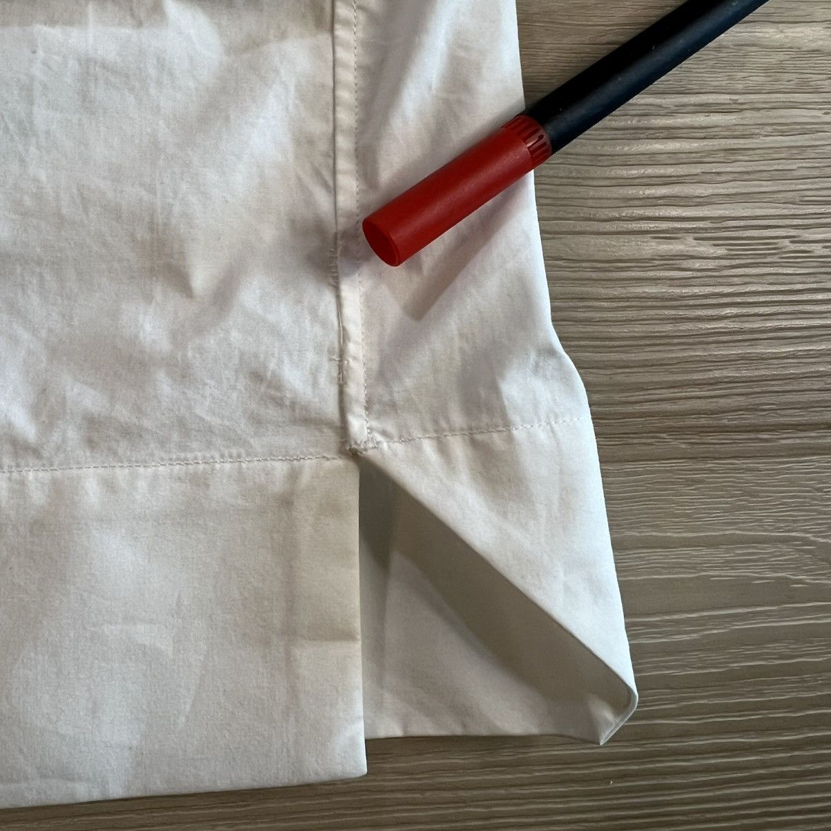 Rick Owens Rick Owens Lido SS23 Magnum Button Down White Short Sleeve Size US M / EU 48-50 / 2 - 8 Thumbnail