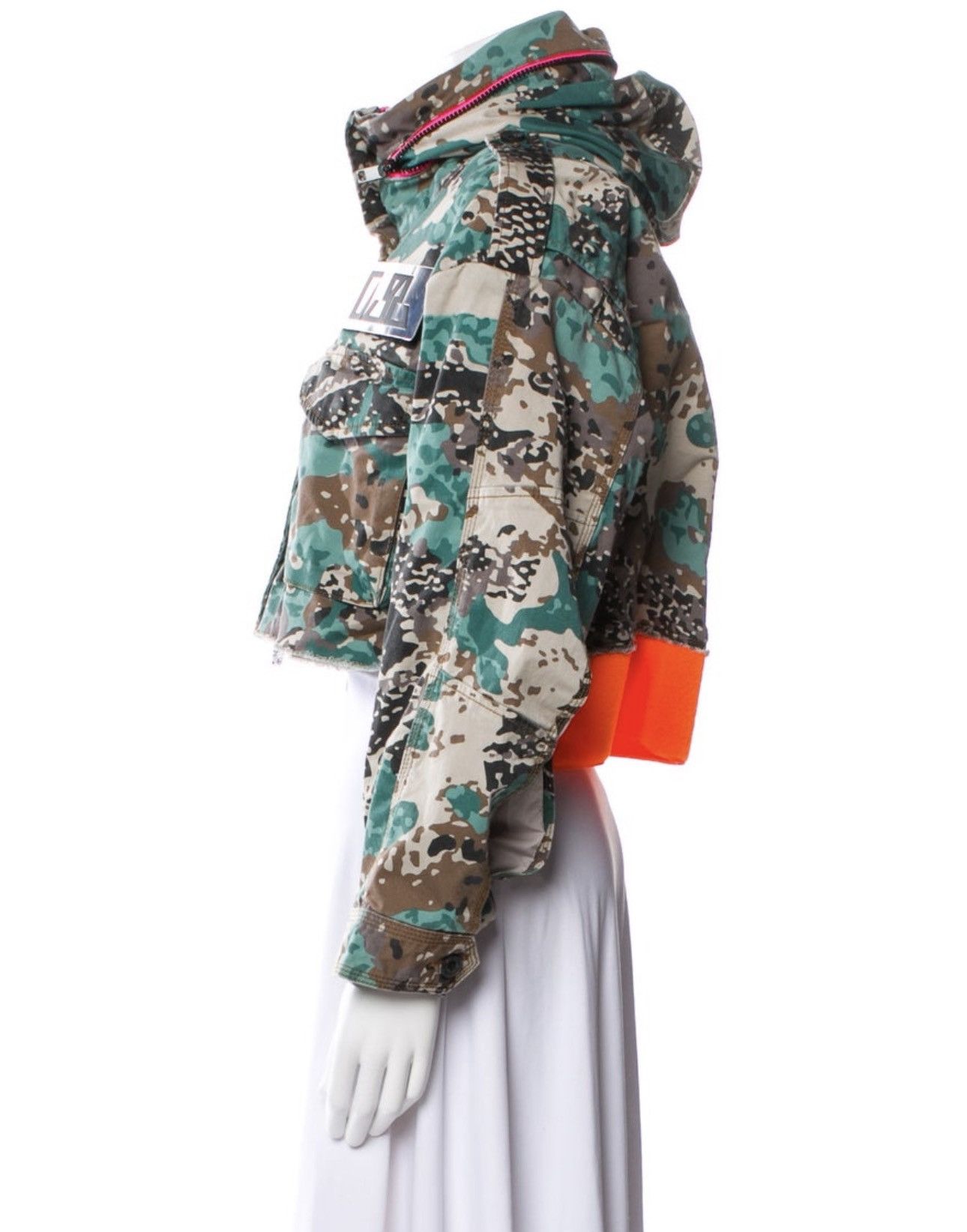 Diesel Diesel Printed Bolero Jacket Size XS / US 0-2 / IT 36-38 - 2 Thumbnail