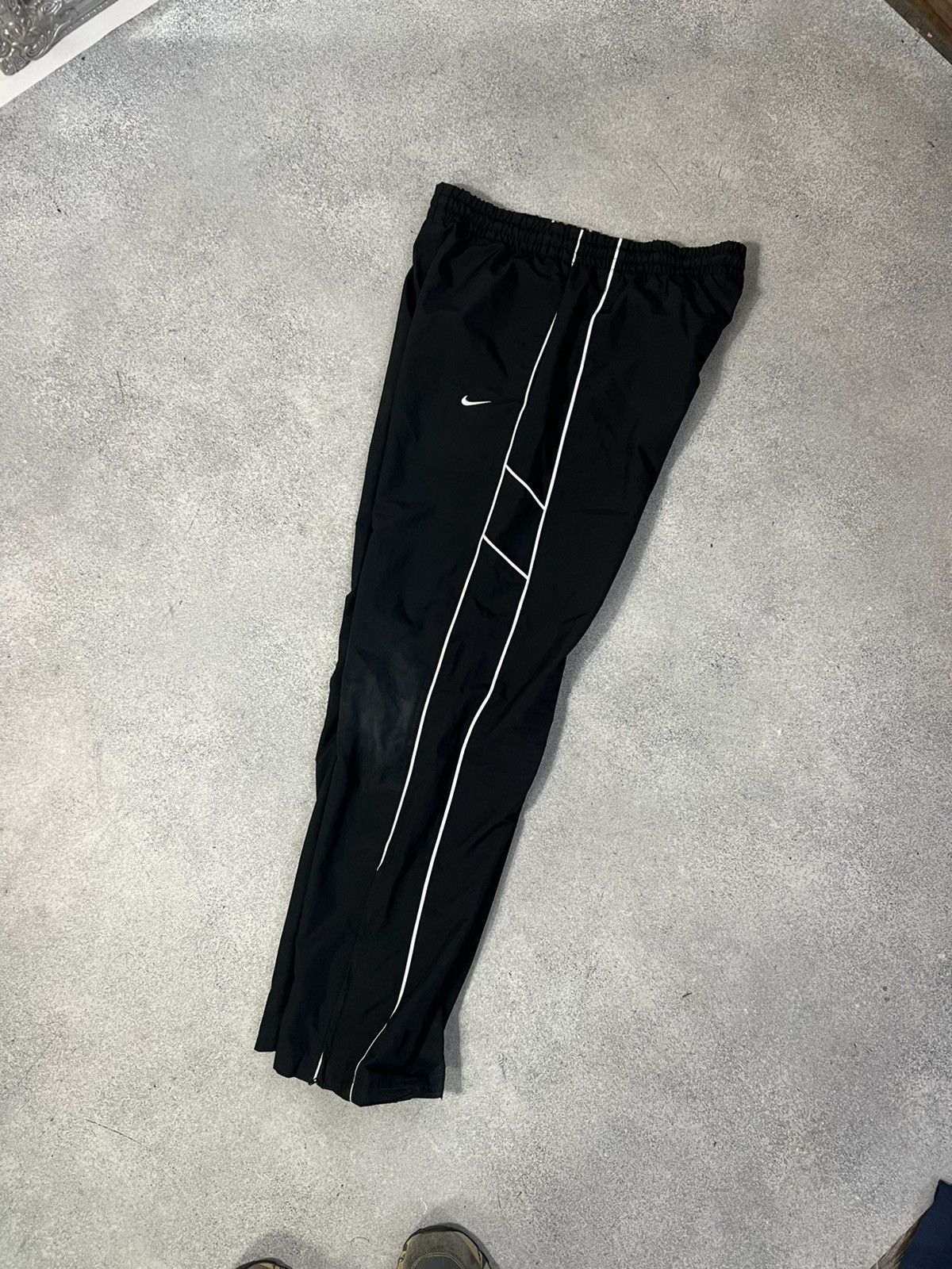 Nike Vintage Nike Track Pants Nylon Striped 00s Y2K Baggy Size US 32 / EU 48 - 1 Thumbnail