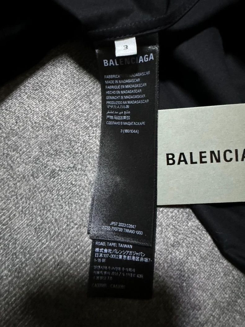 Balenciaga Balenciaga Black Long Sleeve Shirt-2505 Size US M / EU 48-50 / 2 - 4 Thumbnail