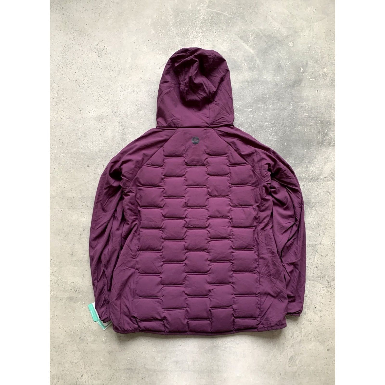 Marmot Nike? Marmot Jacket Women L Purple Full Zip Hooded Down Insulated Puffer Outer Shell Nylon Regular Fit City Classic Outdoor Size L / US 10 / IT 46 - 3 Thumbnail