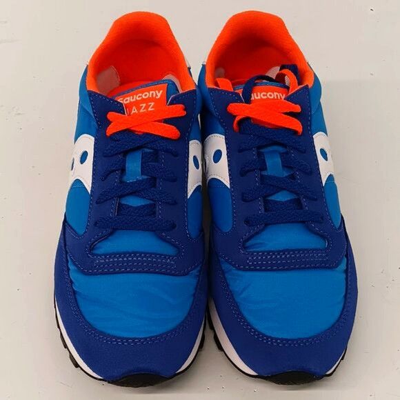 Saucony Saucony Jazz Original Blue & Orange Low Top Sneakers - US11 Size US 11 / EU 44 - 3 Thumbnail