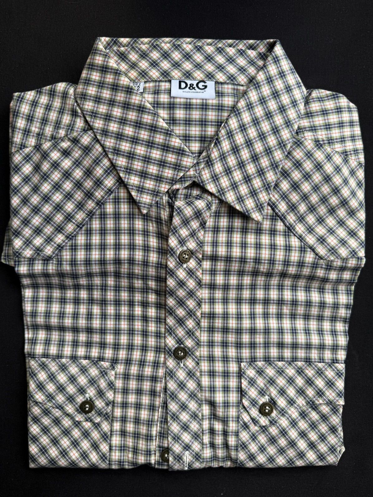 Dolce & Gabbana D&G - Dolce & Gabbana shirt 16 1/2 (42) Size US L / EU 52-54 / 3 - 2 Thumbnail