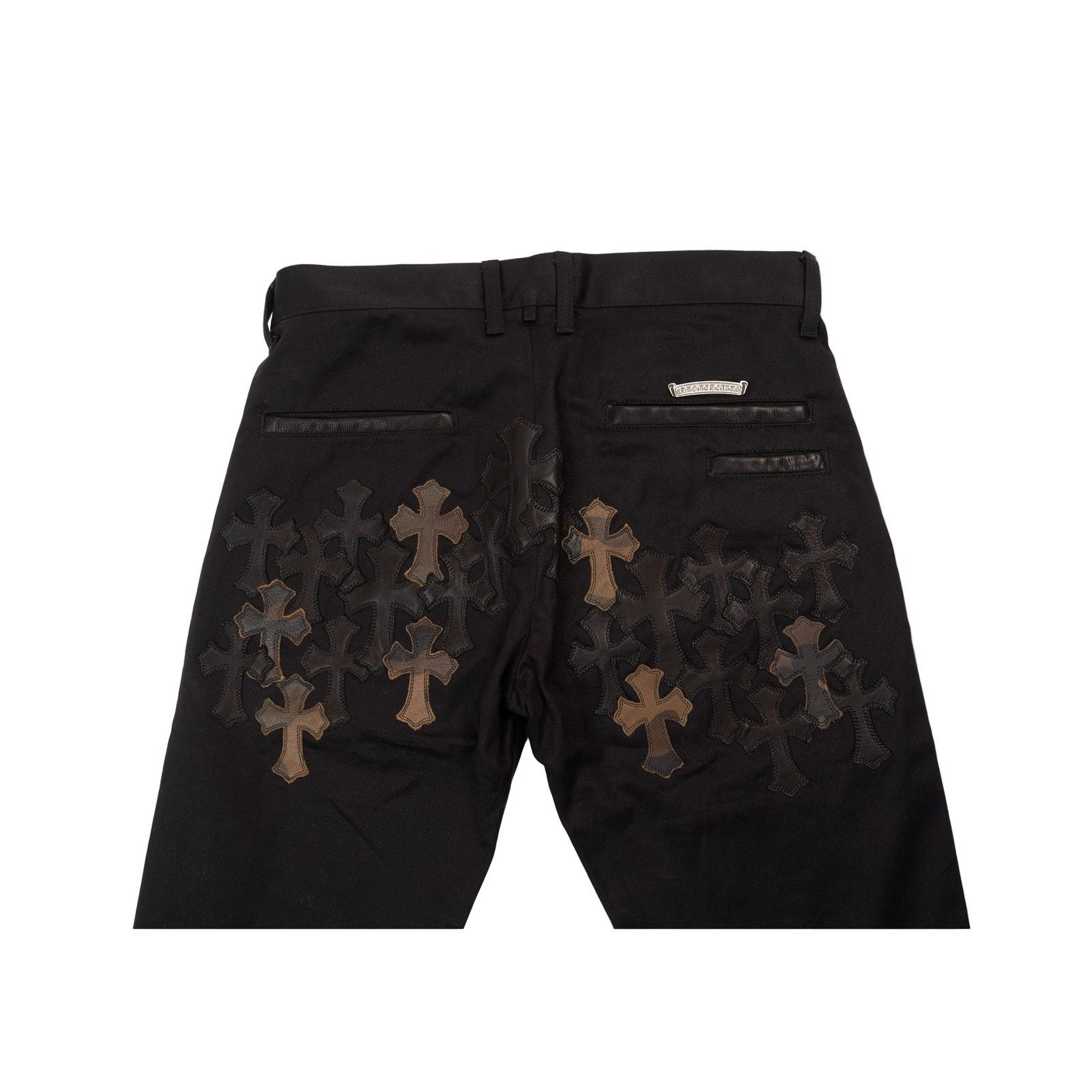 Chrome Hearts Camouflage Cross Black Chinos Jeans Size US 31 - 9 Thumbnail