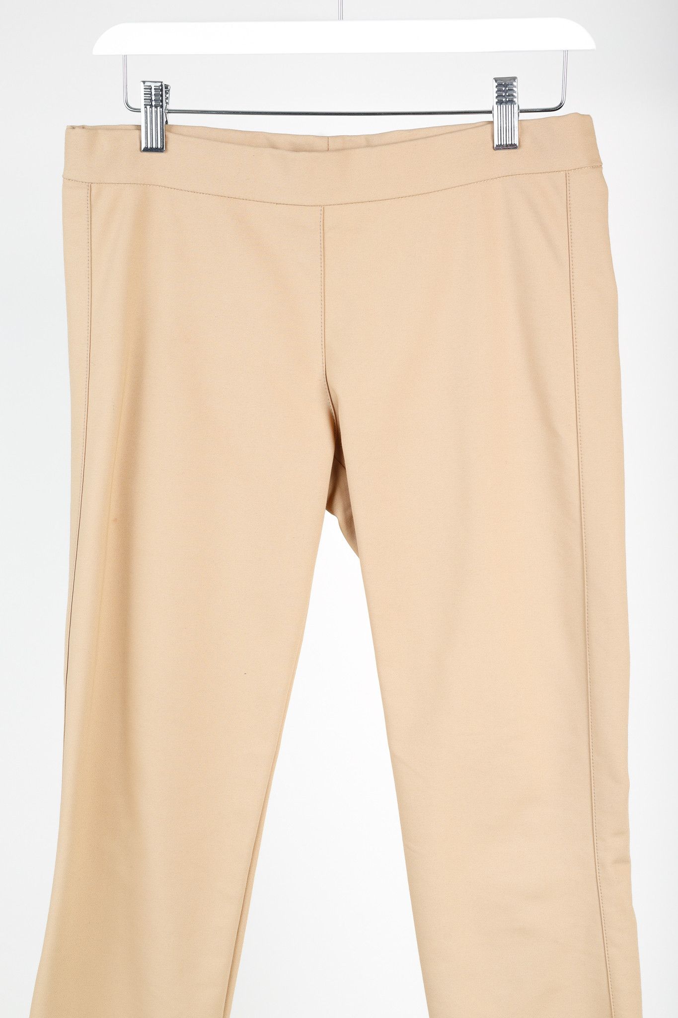 The Row The Row Camel Pull-On Stretch Trousers Size 30" / US 8 / IT 44 - 3 Thumbnail