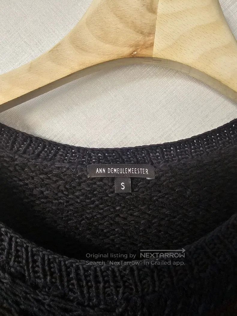 Ann Demeulemeester Ann Demeulemeester Knitted Sweater Jacket. Size XS / US 0-2 / IT 36-38 - 6 Thumbnail