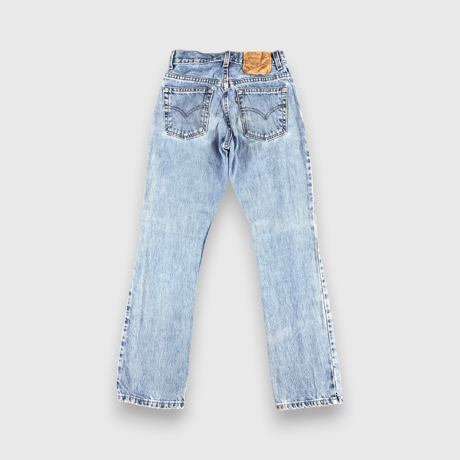 Levi's 90s Vintage Blue Wash Levis 505 Jeans-J2300 Size US 26 / EU 42 - 2 Thumbnail