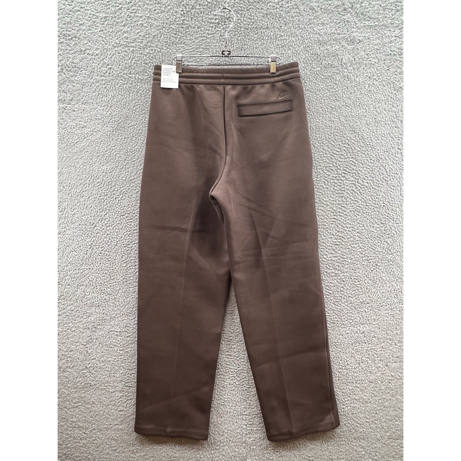 Nike Nike Tech Tailored Fleece Trousers Brown Sz Small FZ7583-237 Size US 32 / EU 48 - 2 Thumbnail
