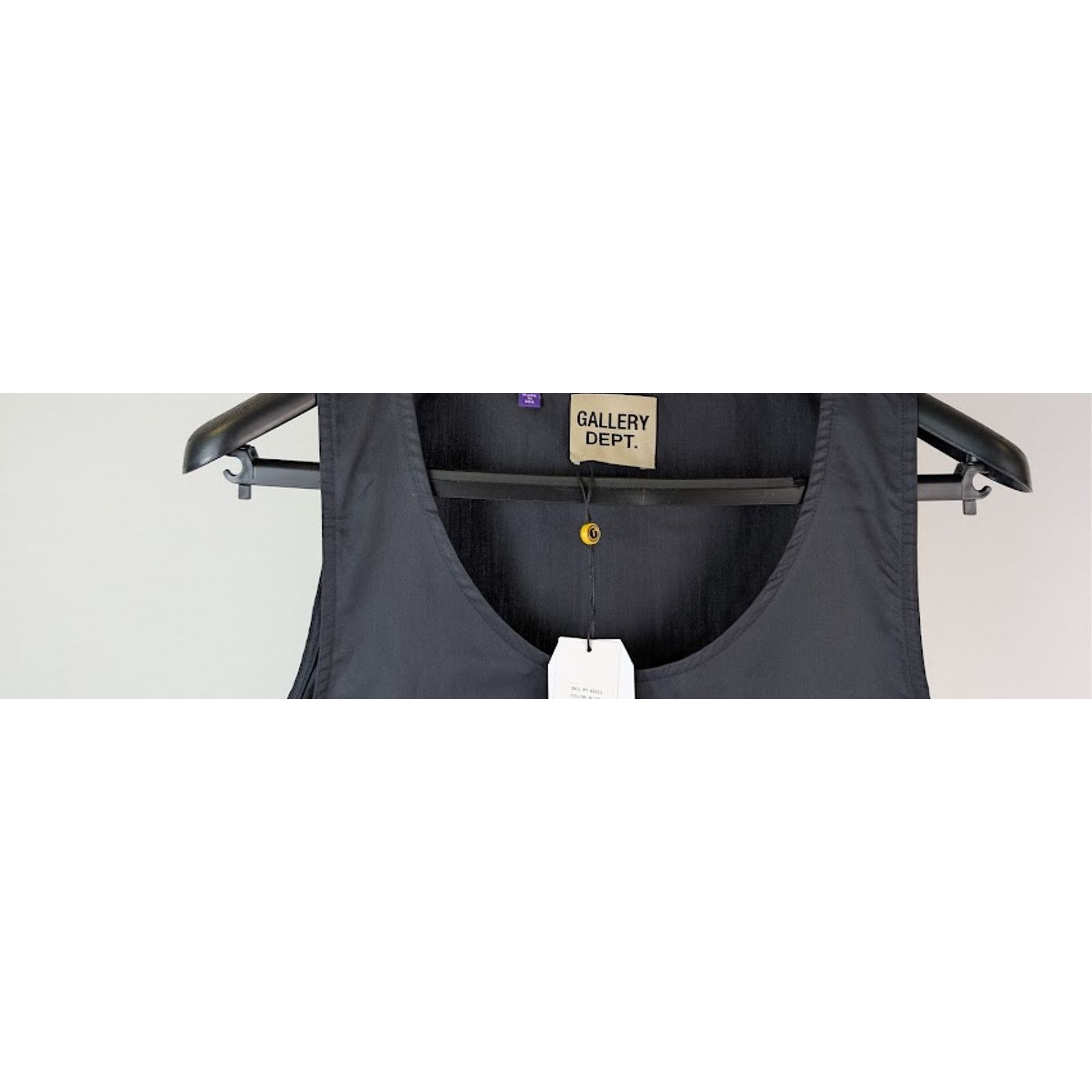 Gallery Dept. o1rshd1 Resort Sleeveless Cotton-Poplin Tank Top in Black Size US XXL / EU 58 / 5 - 3 Thumbnail