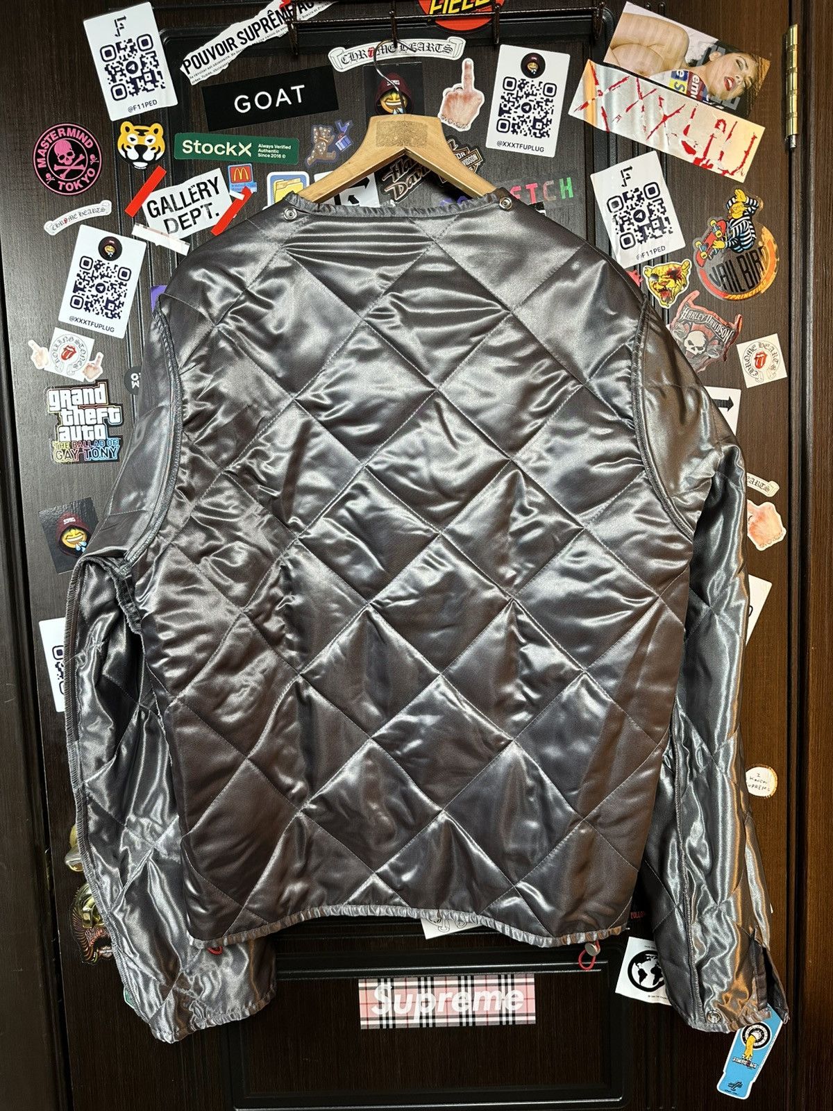 Sp5der × Young Thug OG Spider Worldwide 2019 Denim Jacket RARE Size US M / EU 48-50 / 2 - 7 Thumbnail