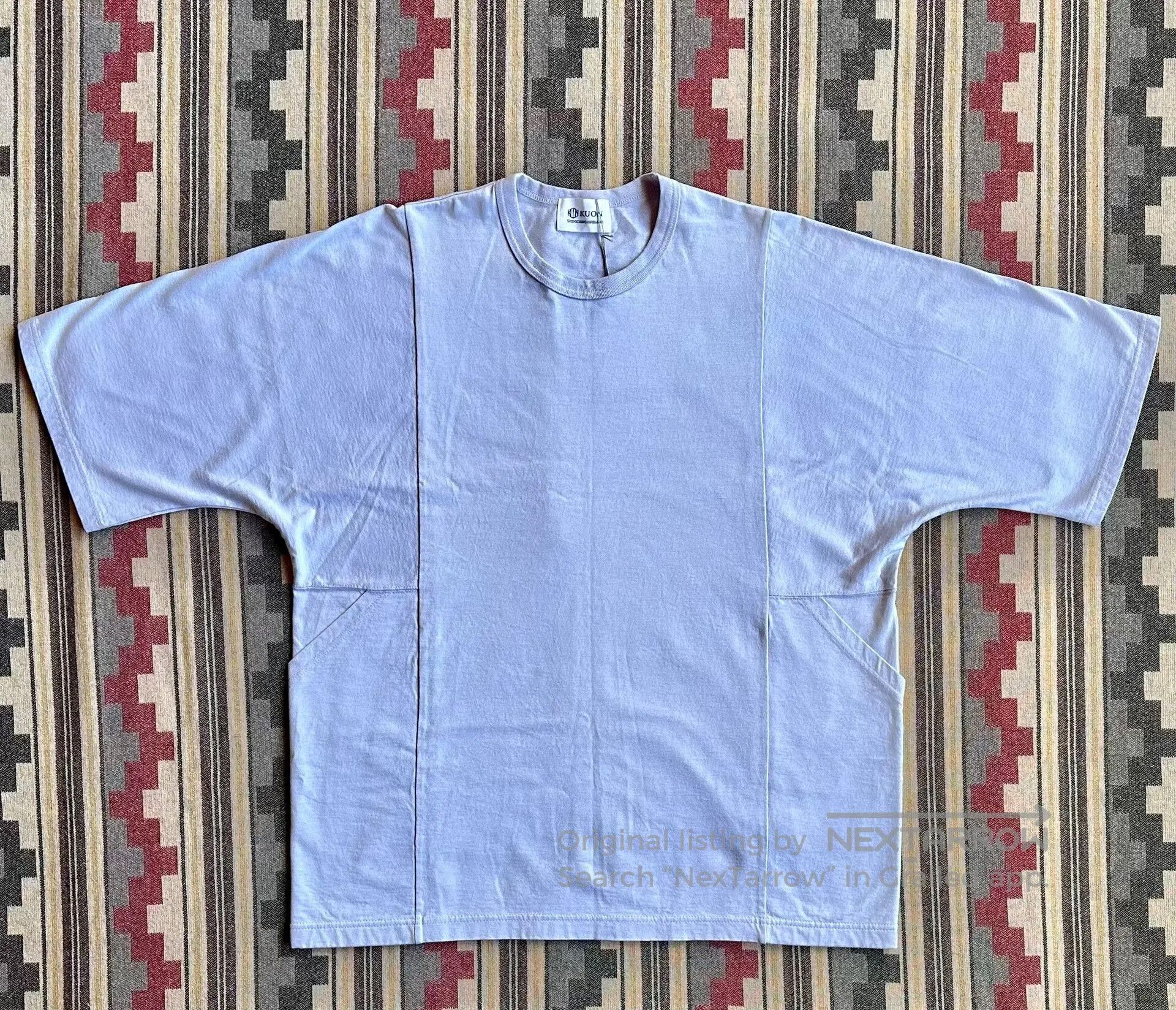 KUON KUON Kite Tee Solid Loose Heavyweight Pocket. Size US M / EU 48-50 / 2 - 7 Thumbnail