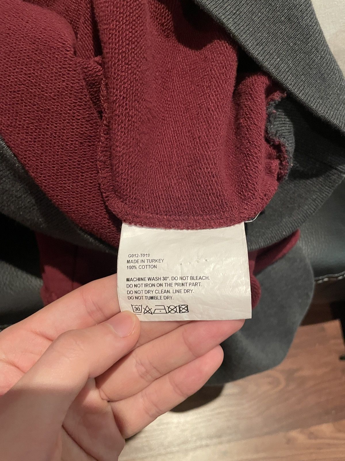 Gosha Rubchinskiy Gosha Rubchinskiy 18s/s split hoodie Size US L / EU 52-54 / 3 - 5 Thumbnail