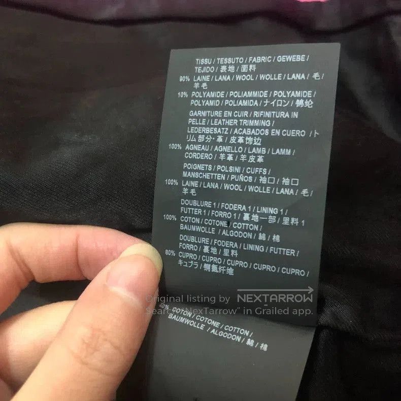 Saint Laurent Paris Saint Laurent Paris Pink patchwork baseball jacket. Size US XS / EU 42 / 0 - 7 Thumbnail