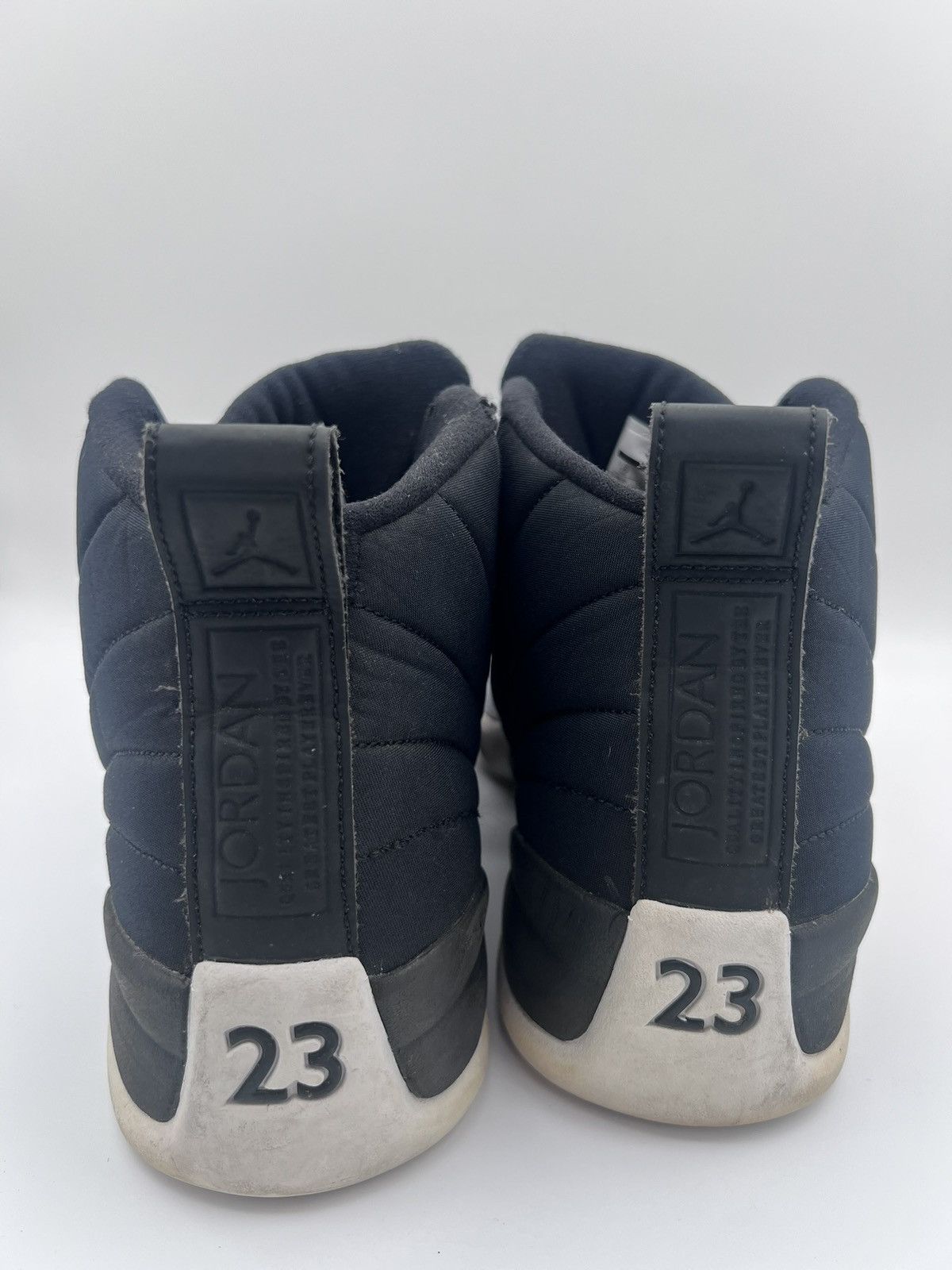 Jordan Brand Nike Air Jordan 12 XII Retro Nylon Men 12.5 Shoes 130690-004 Size US 12 / EU 45 - 4 Thumbnail