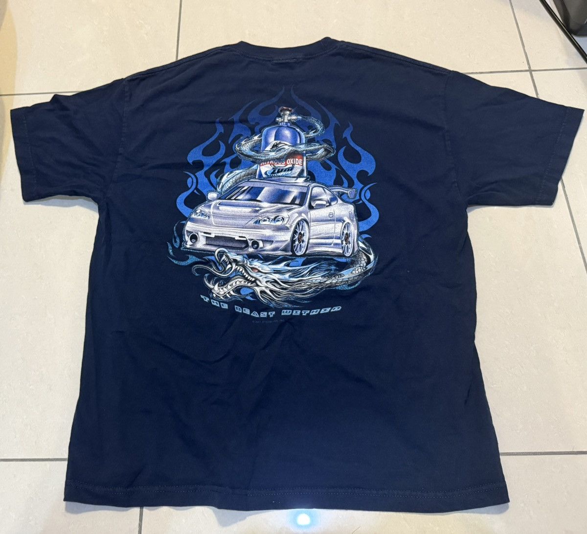 Vintage 2000s ODM Zum Speed Dykom T Shirt