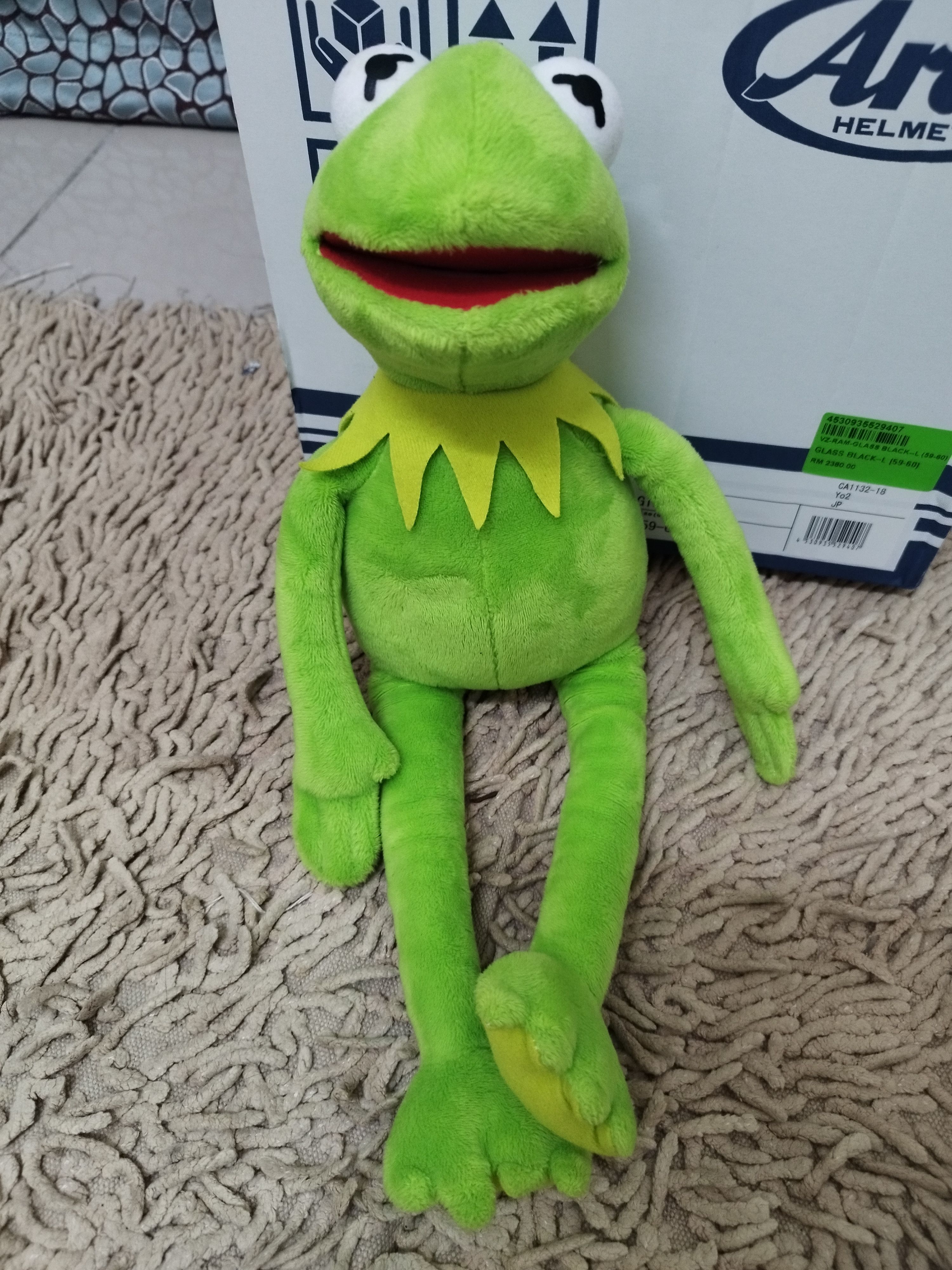 Vintage Vintage Muppets Kermit the Frog Plush Doll Toys Size ONE SIZE - 3 Thumbnail
