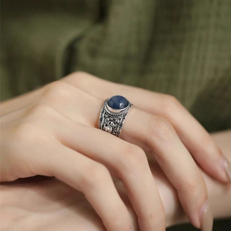 Jewelry Creative Animal Flower Ring Size ONE SIZE - 4 Thumbnail