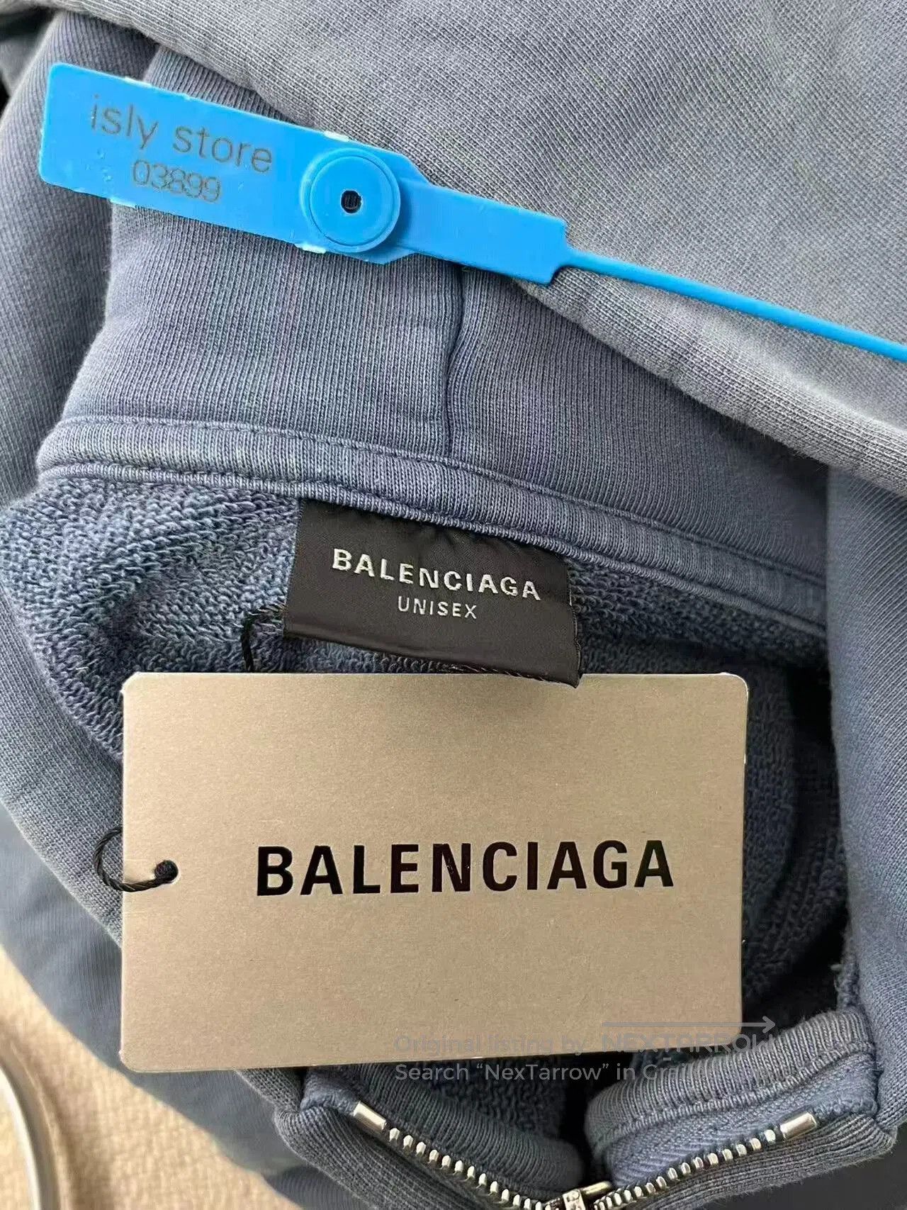 Balenciaga balenciaga blue zip. Size US M / EU 48-50 / 2 - 5 Thumbnail
