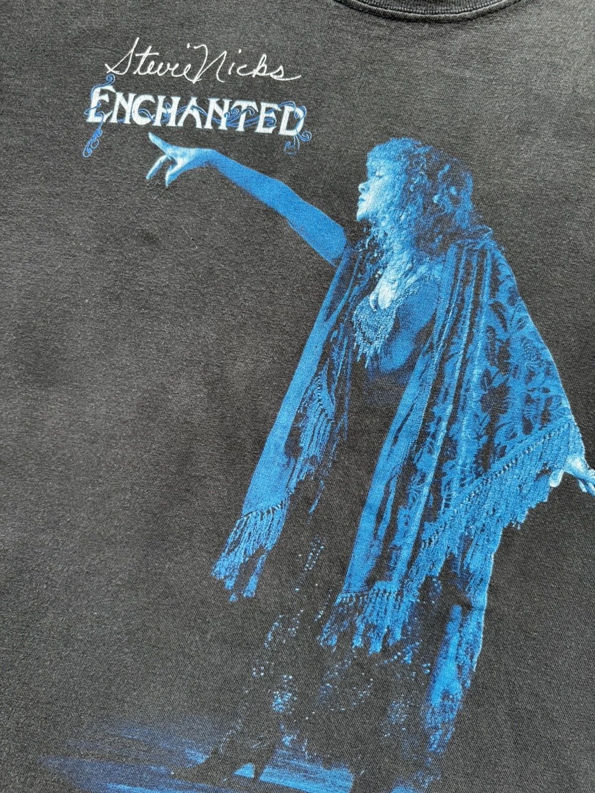 Vintage 1998 Stevie Nicks Enchanted Band Tee Shirt Fleetwood Mac Size US L / EU 52-54 / 3 - 4 Thumbnail