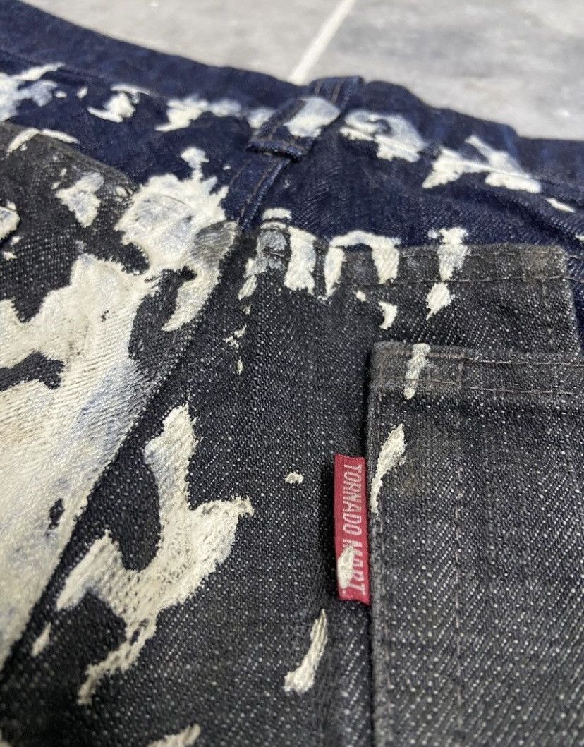 Tornado Mart Japanese Tornado Mart Flared Jeans Patchwork Pants Size US 30 / EU 46 - 8 Thumbnail