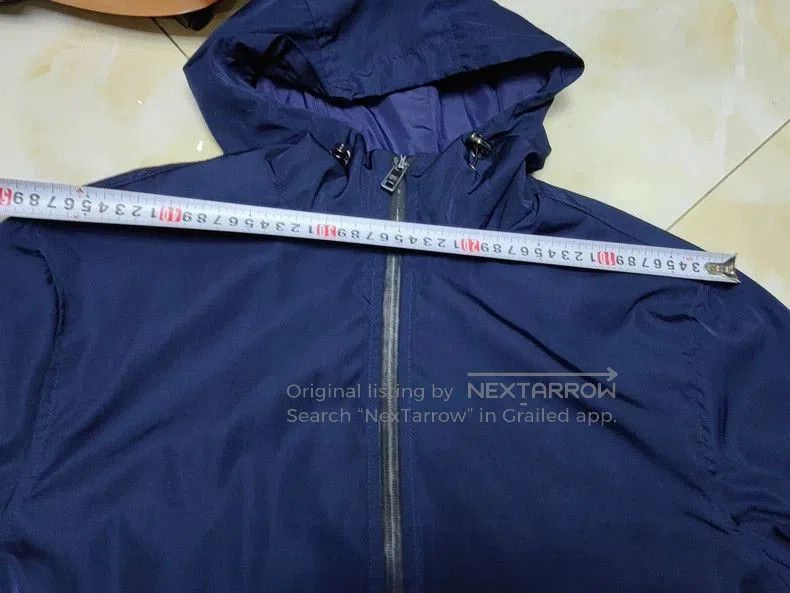 Prada Prada Navy Hooded Jacket. Size US L / EU 52-54 / 3 - 7 Thumbnail