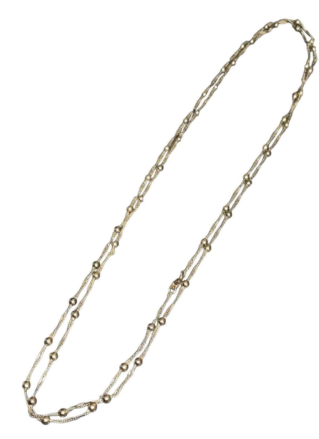 Other Adornia Italian Gold Ball & Chain Necklace New Size ONE SIZE - 4 Thumbnail