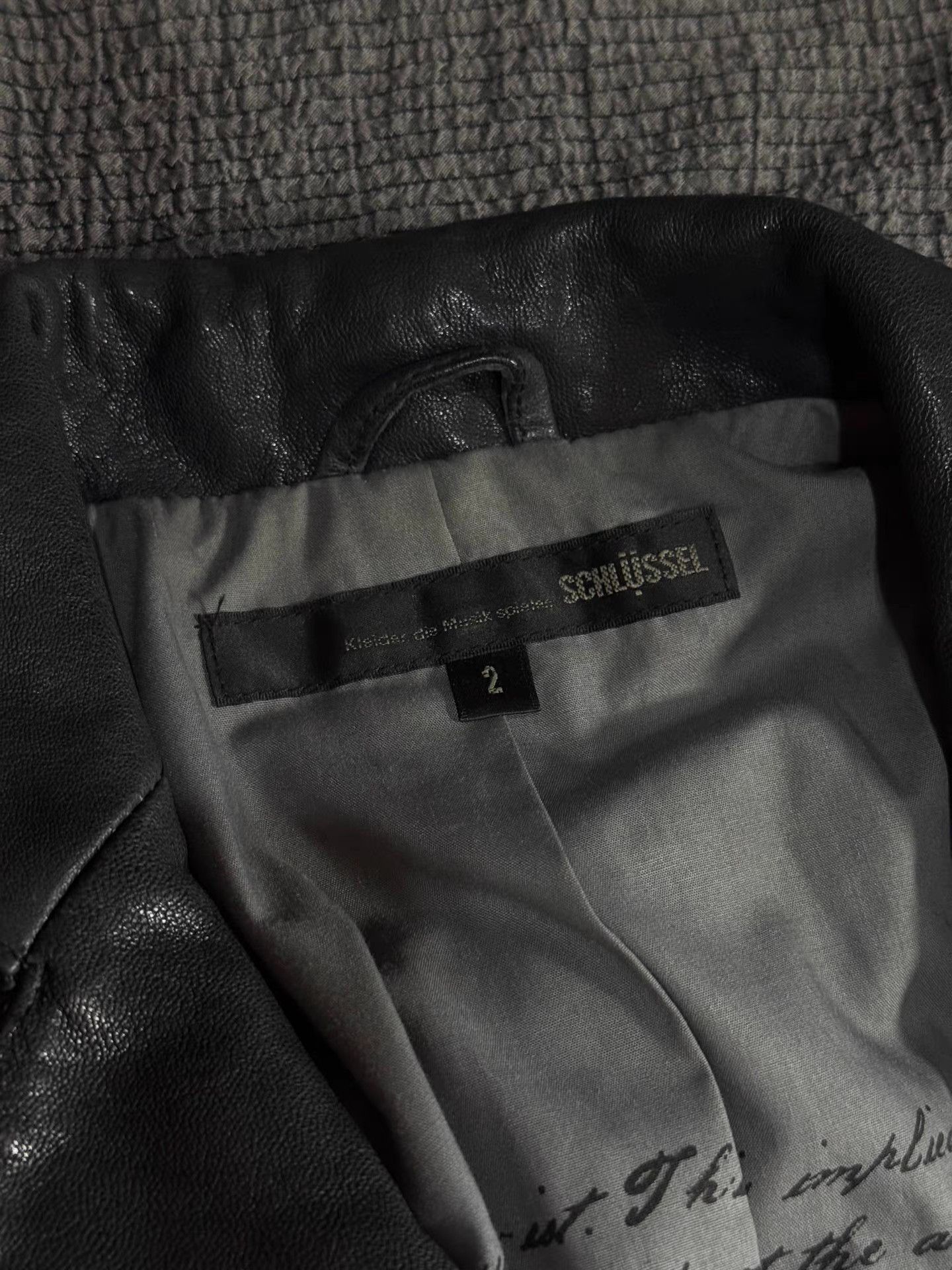 Schlussel SCHLUSSEL Japanese dark avant-garde style coat Size US S / EU 44-46 / 1 - 8 Thumbnail
