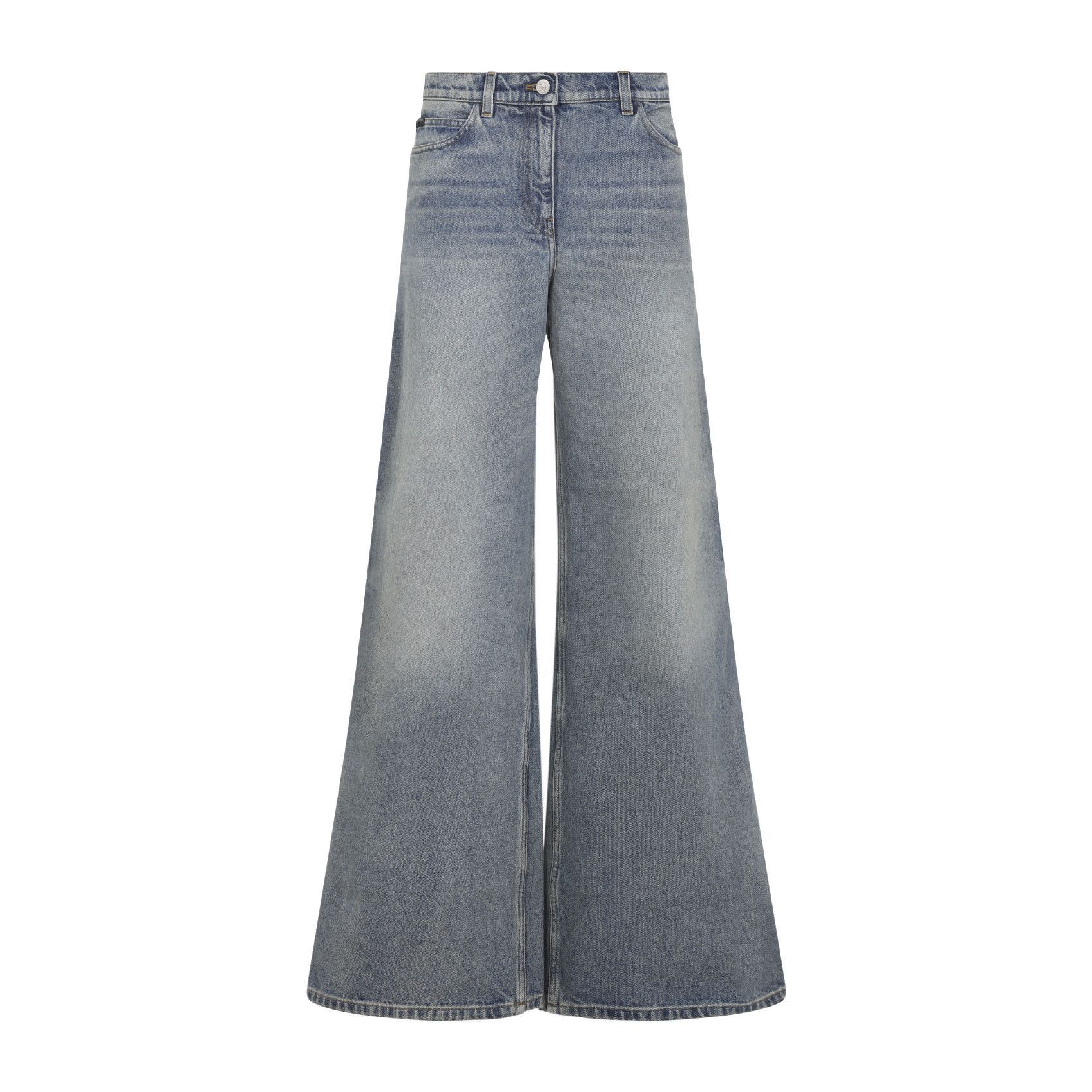 Courreges Courreges Baggy Hammer Jeans Size 26" / US 2 / IT 38 - 1 Thumbnail