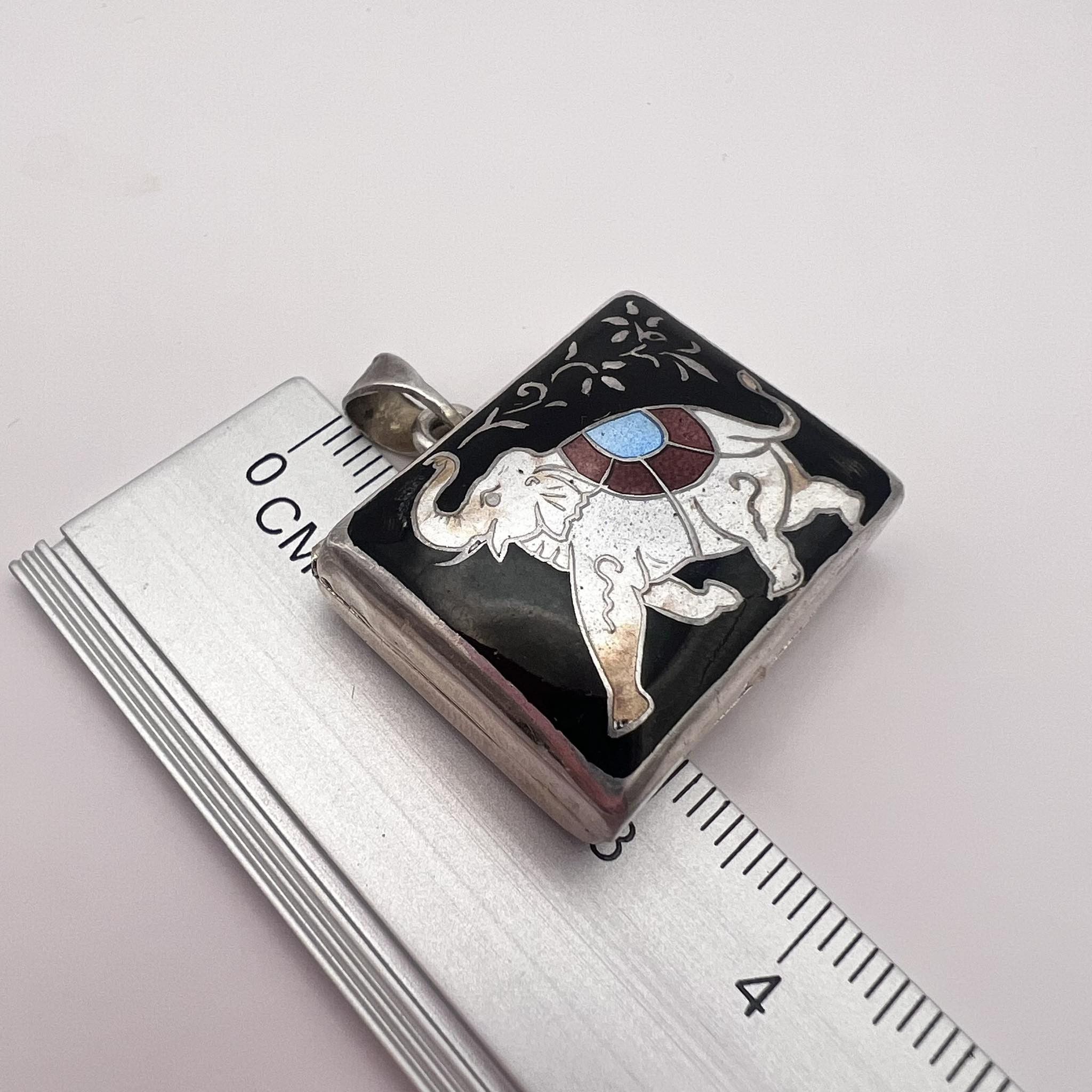 Vintage Vintage Sterling Silver 925 Women's Jewelry Pendant 9.2gr Size ONE SIZE - 6 Thumbnail
