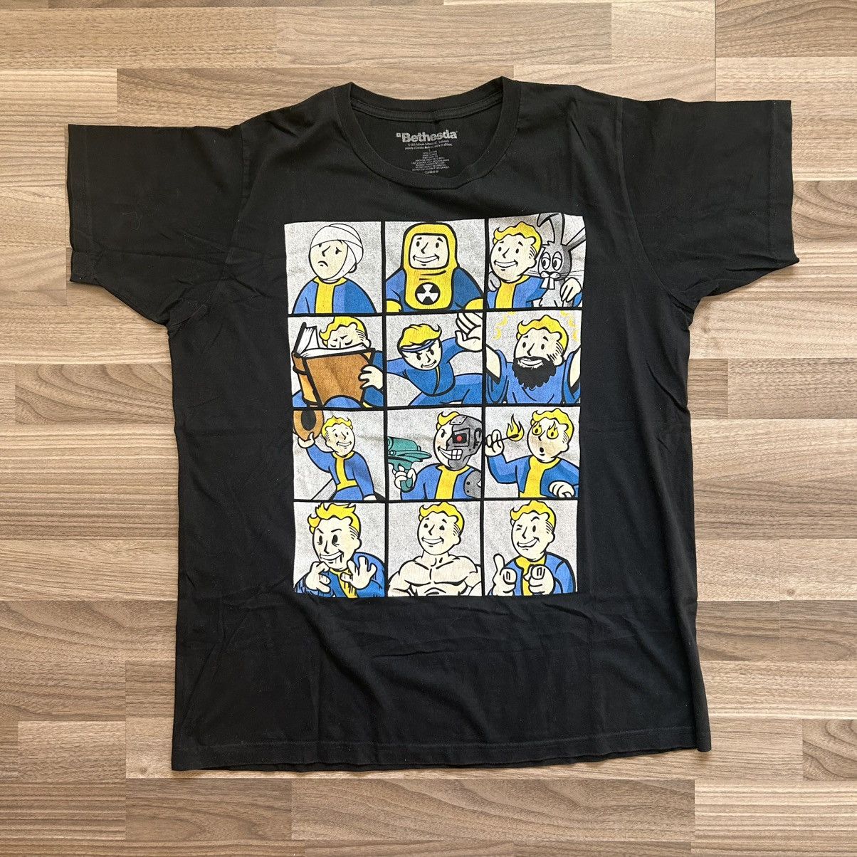 Vintage Fallout 4 Bethesda Game Studios Promo Game T-shirt 2016 L Size US L / EU 52-54 / 3 - 1 Thumbnail