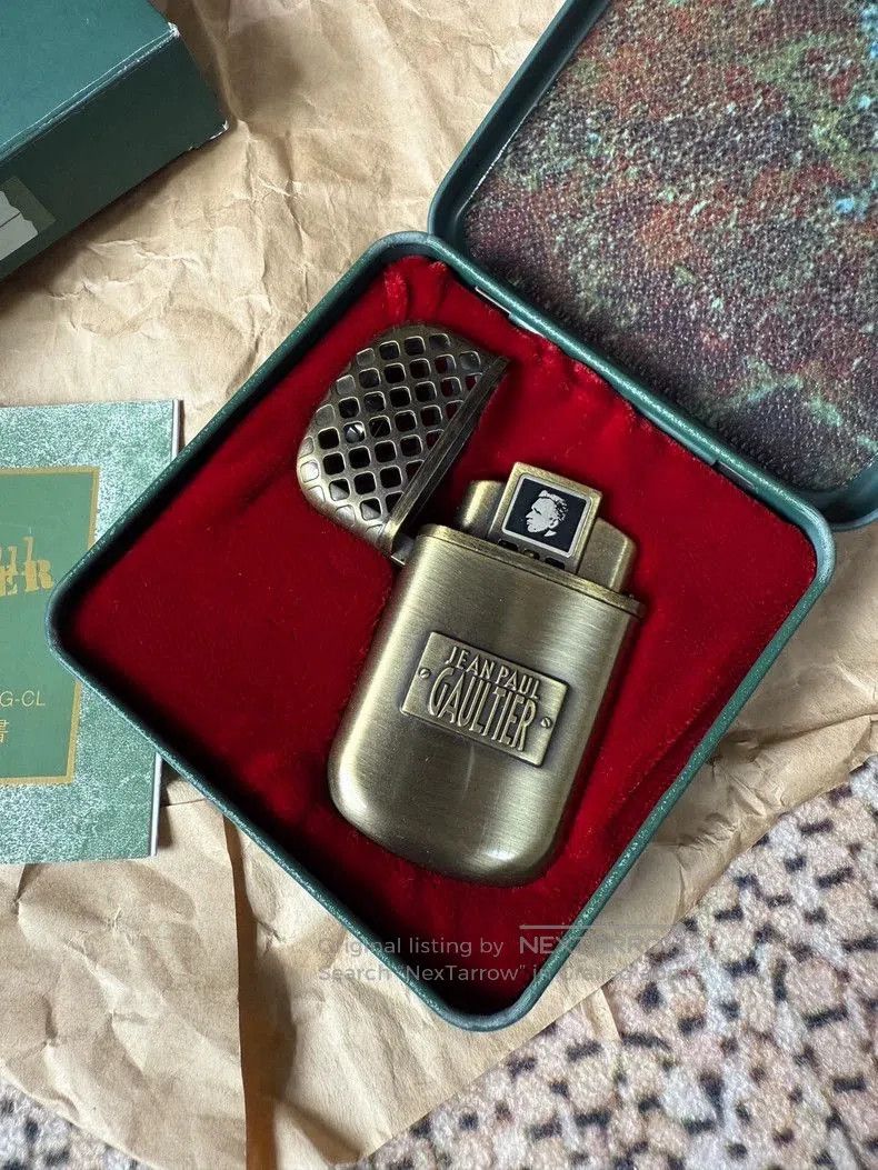 Jean Paul Gaultier Jean Paul GAULTIER Metal Lighter with Case. Size ONE SIZE - 3 Thumbnail