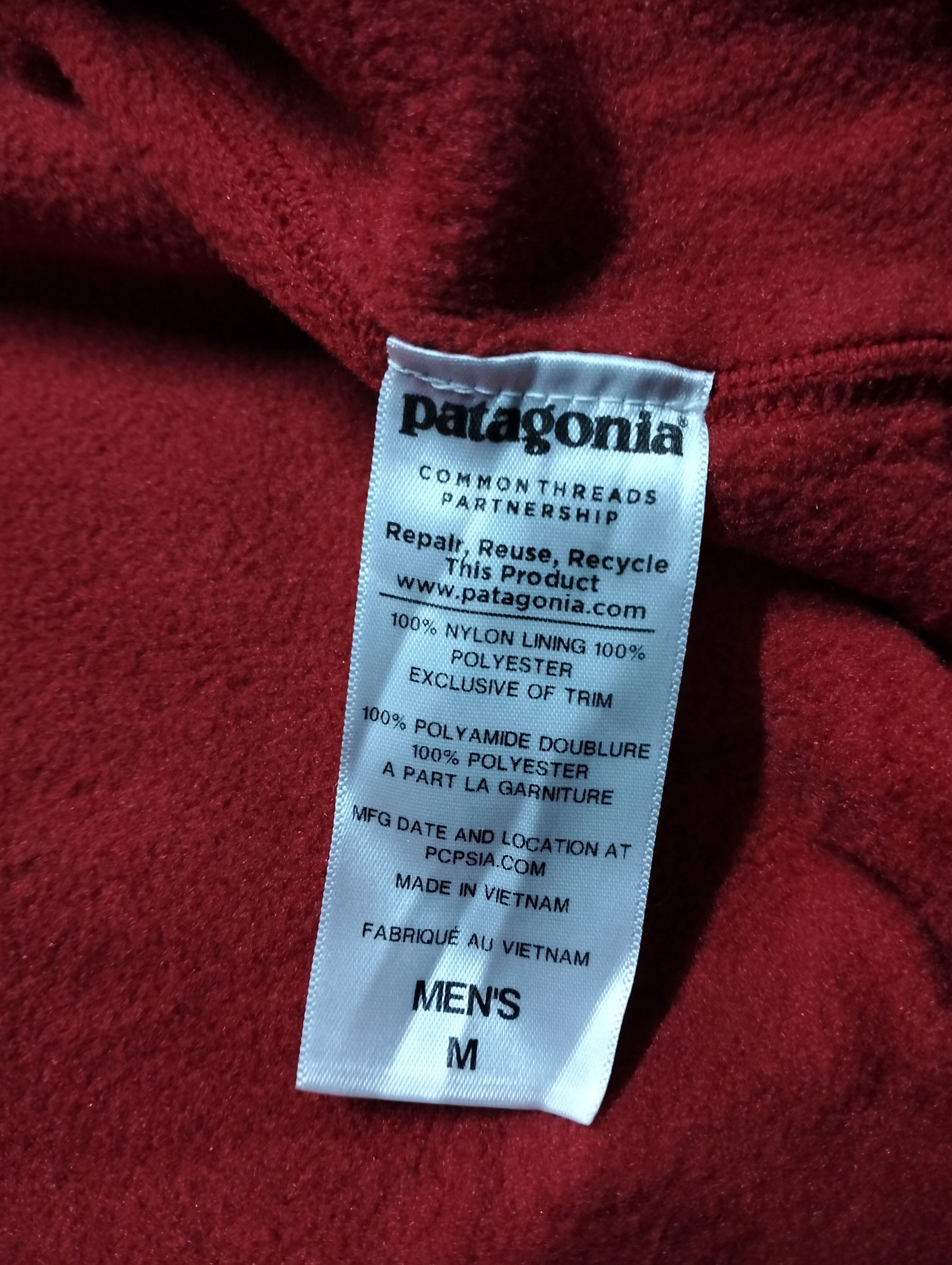 Patagonia Patagonia Men’s M Shelled Synchilla Jacket Fleece Lining Size US M / EU 48-50 / 2 - 12 Thumbnail