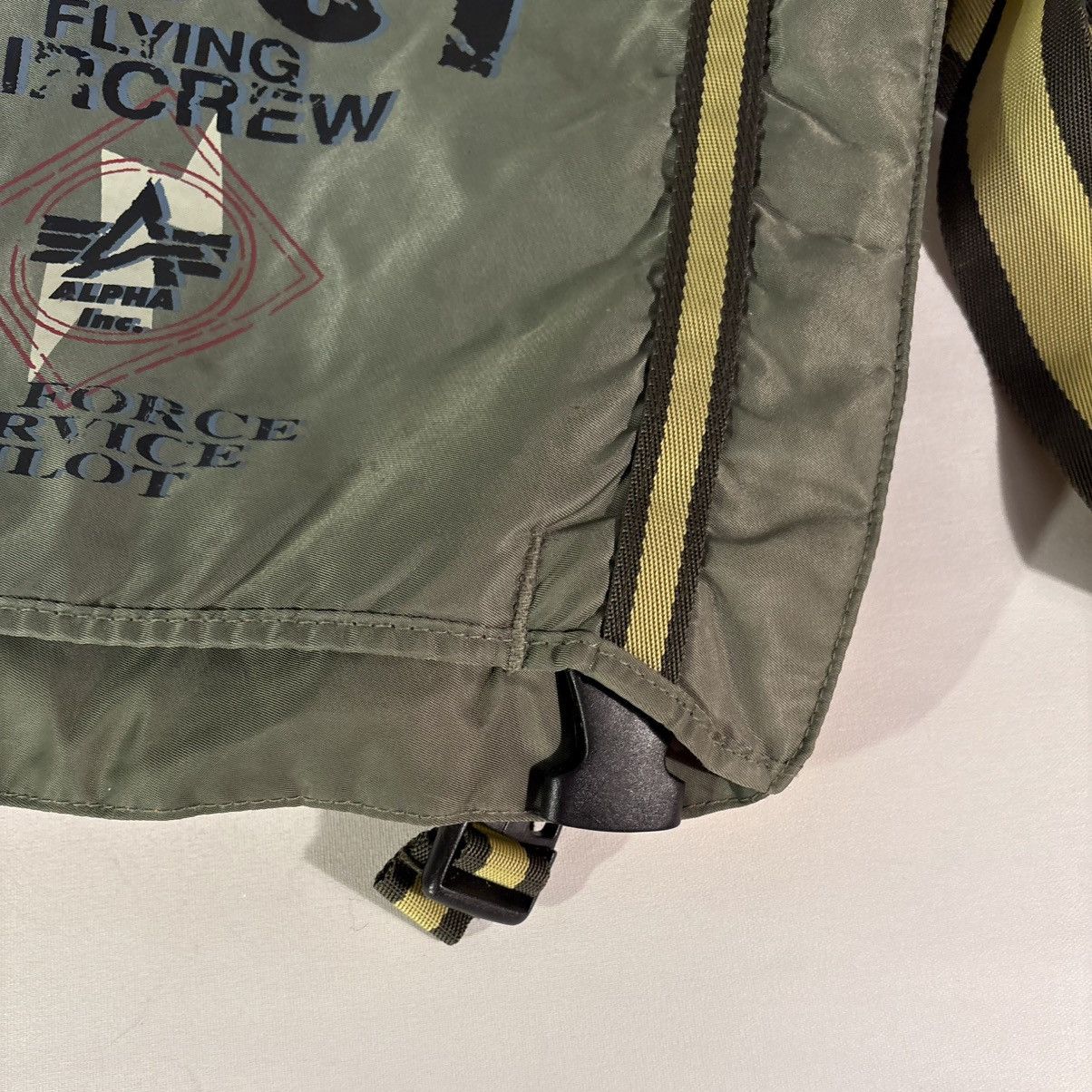 Alpha Industries Alpha Industries J-891 Flying AC AFS PILOT Messenger Bag Size ONE SIZE - 9 Thumbnail