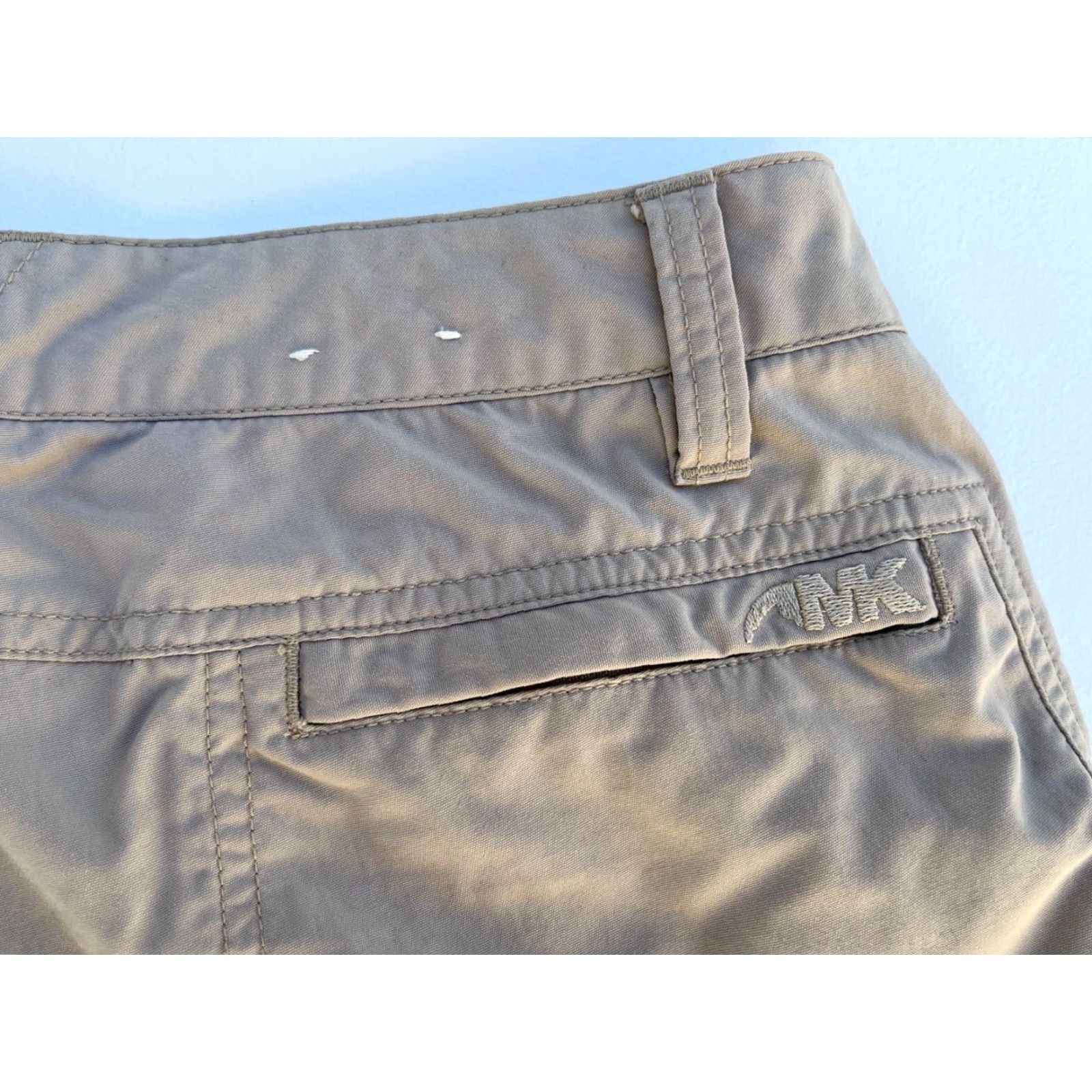 Mountain Khakis VINTAGE Mountain Khakis Women’s Shorts Outdoor Hiking Sz 2 Beige Nylon 100% Front Flat Pockets Chino Activewear Summer Spring Womens Size 26" / US 2 / IT 38 - 6 Thumbnail