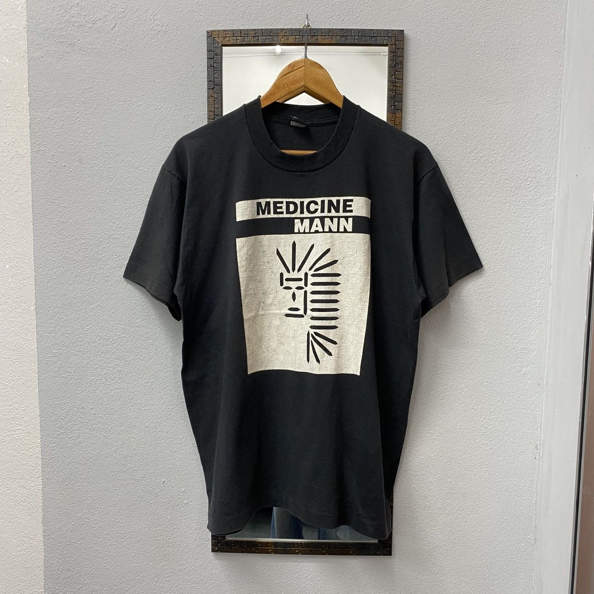 Band Tees Vintage 80s MEDICINE MANN Nashville Metal Band Tee Size US L / EU 52-54 / 3 - 1 Thumbnail