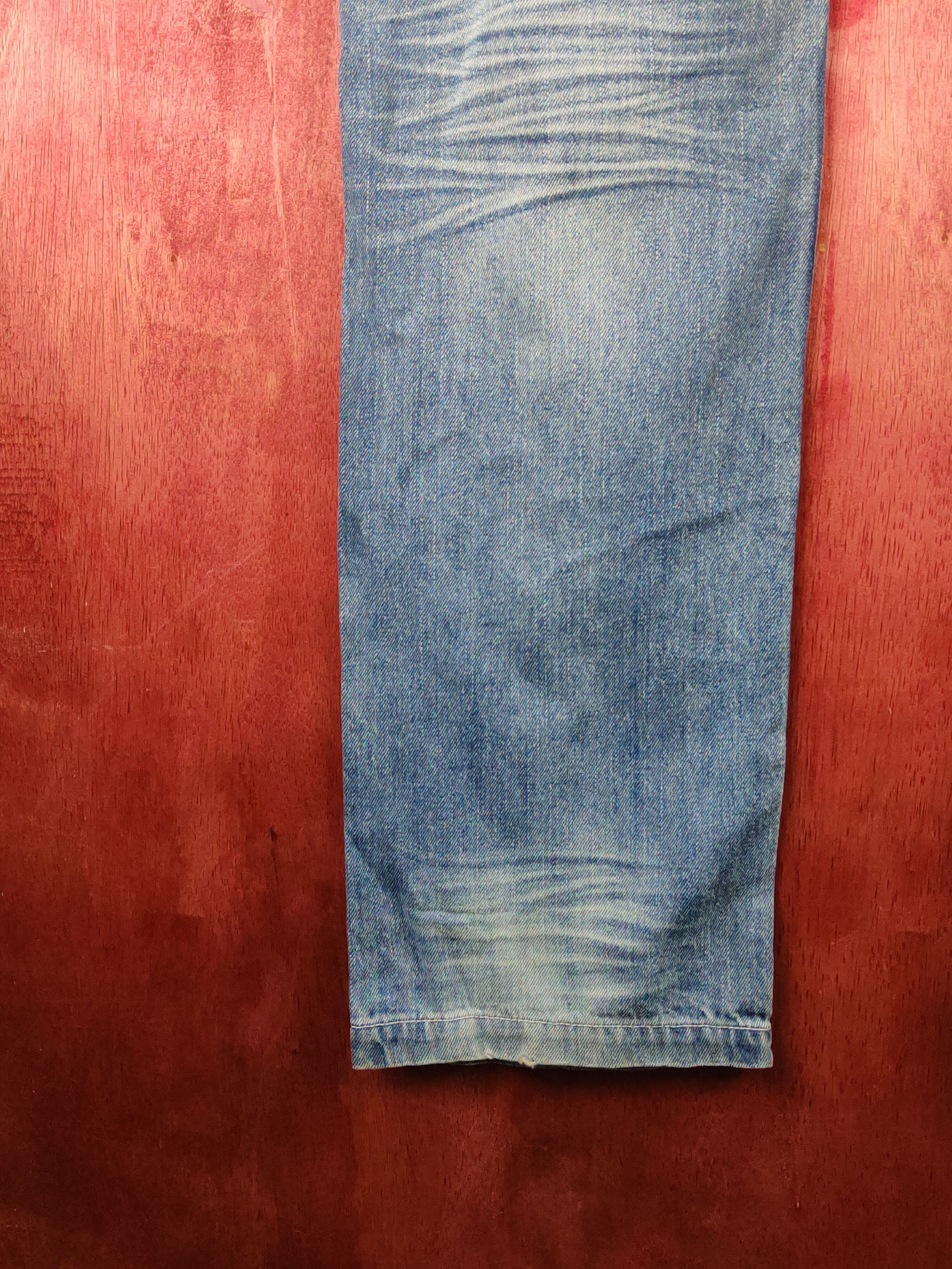 Gotcha Gotcha Blue Faded Surf Distressed Ripped Jeans #S2334 Size US 32 / EU 48 - 14 Thumbnail