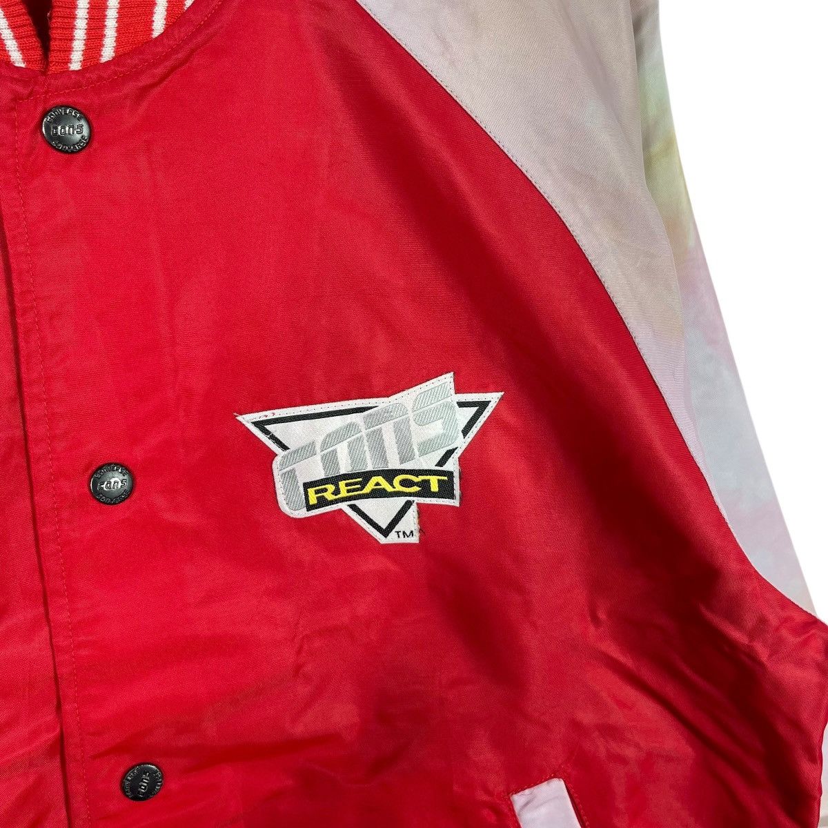 Converse Vintage Converse 1993 Star Club Meeting Varsity Jacket Red Size US L / EU 52-54 / 3 - 8 Thumbnail