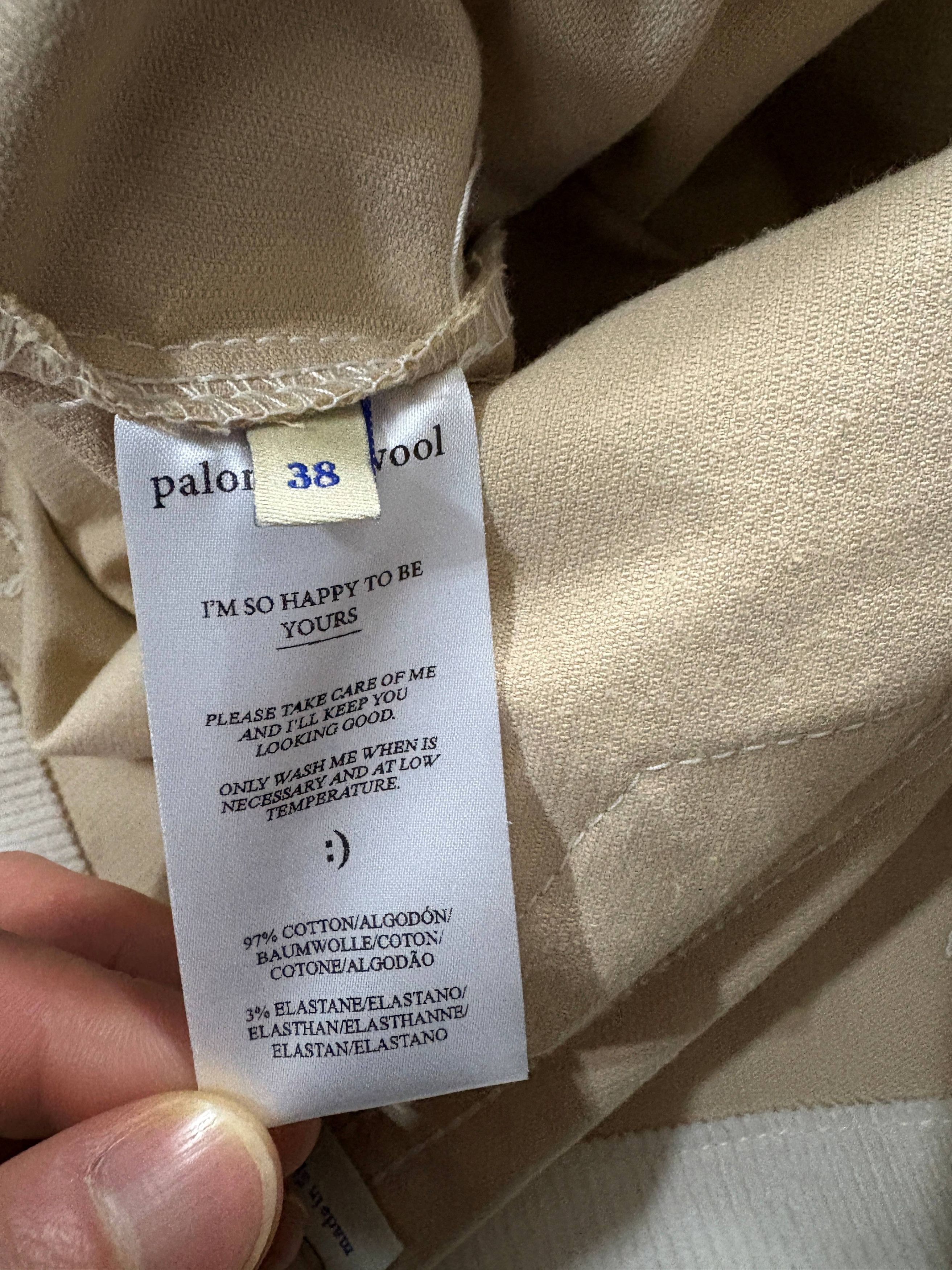 Paloma Wool Western Yoke Detail Color Block Pants Size 26" / US 2 / IT 38 - 6 Thumbnail