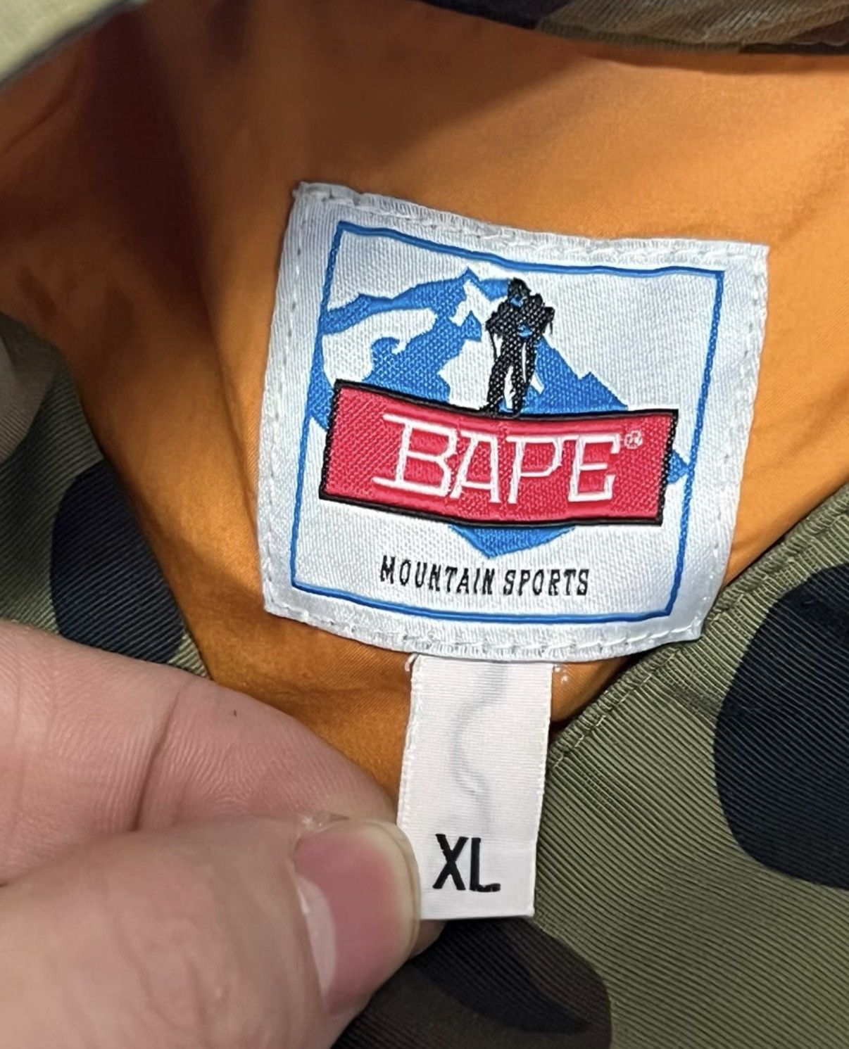 Bape BAPE OG Nigo era green camo coach stand collar jacket Size US XL / EU 56 / 4 - 7 Thumbnail