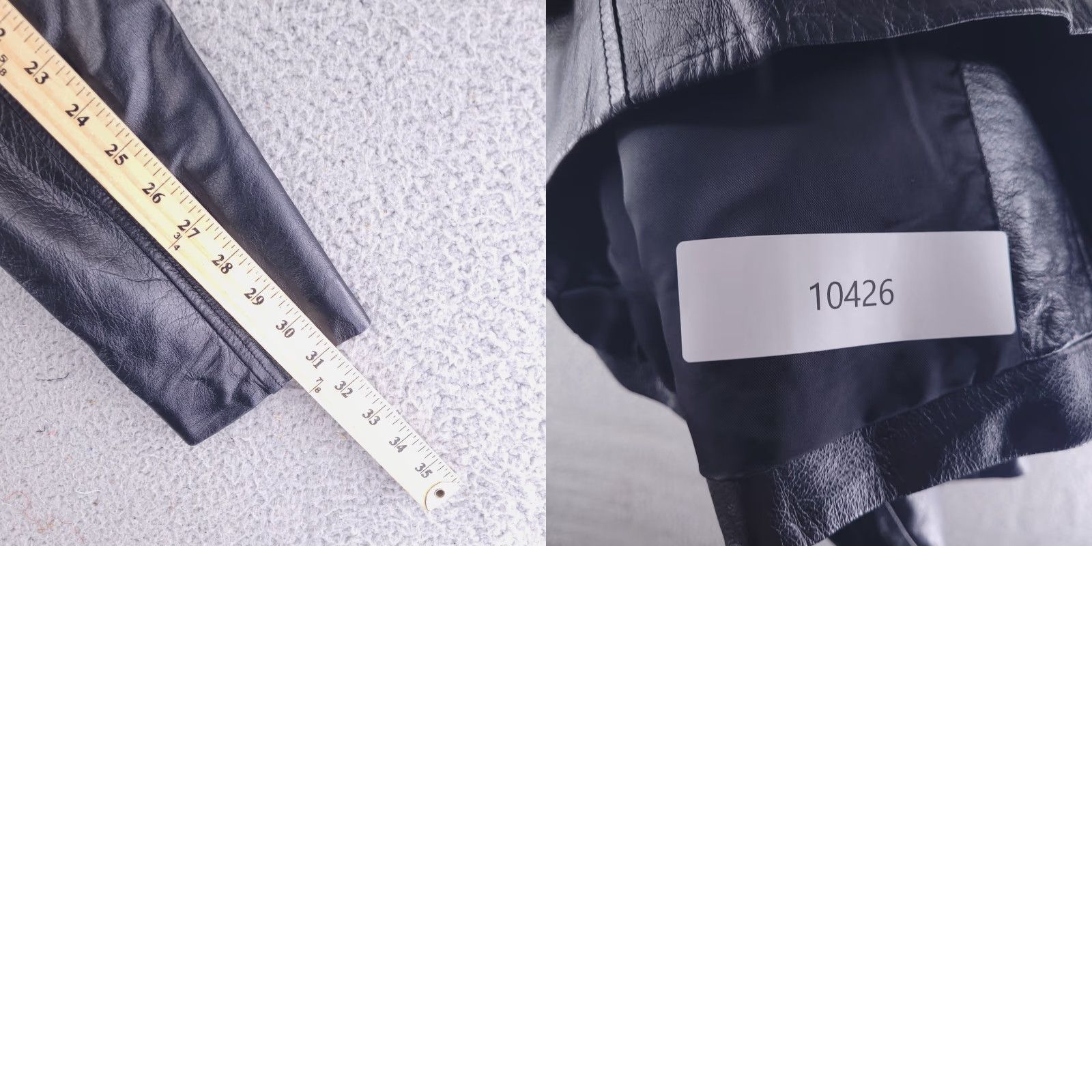 Vintage Apostrophe Jacket Womens 14 Leather Black Real Genuine Zip Jacket Women 14 Black Leather Zip Basic Jacket Mens Womens? Size XL / US 12-14 / IT 48-50 - 8 Thumbnail