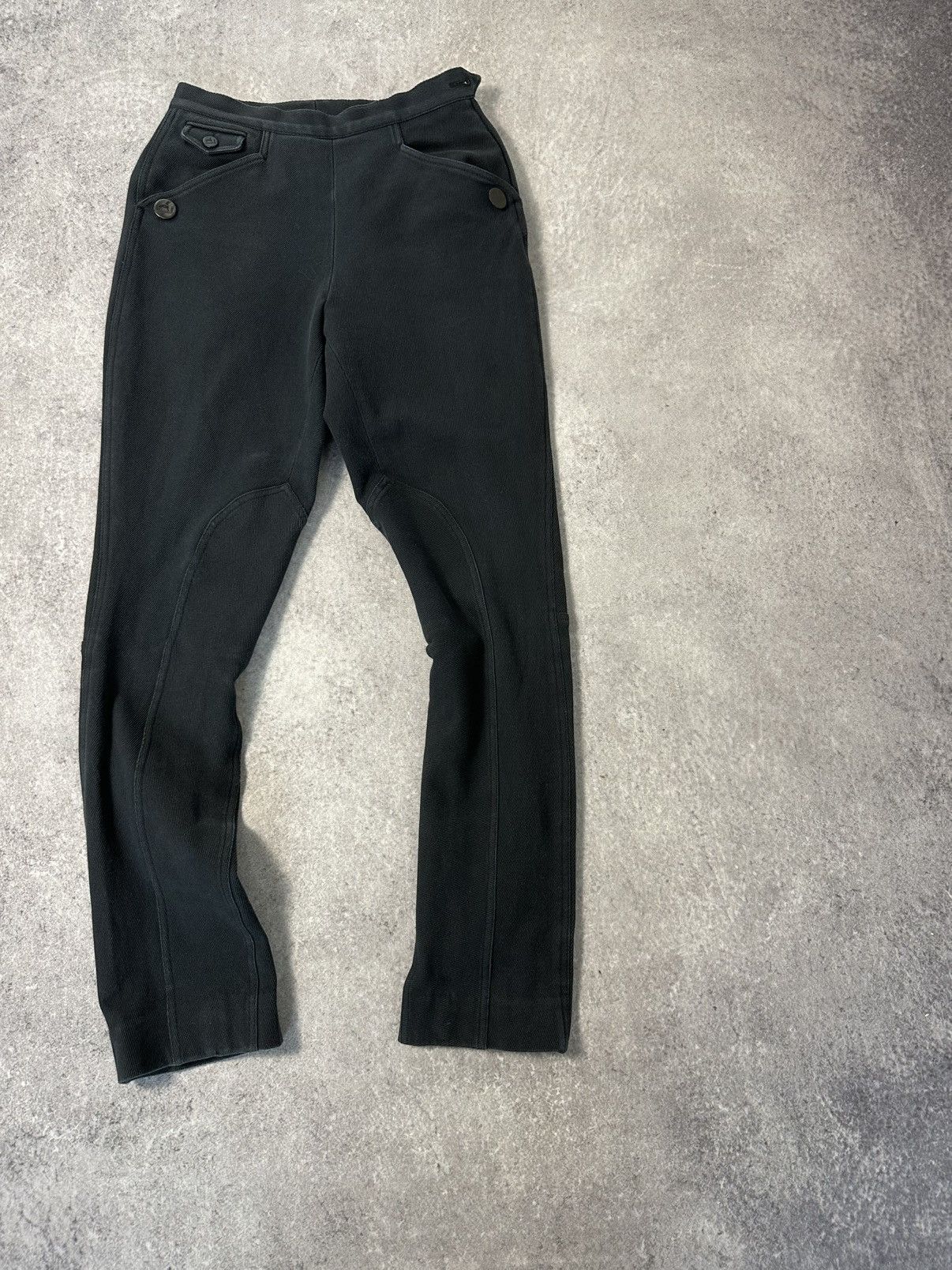 Hermes Hermes Vintage Skinny Pants Size 25" / US 0 / IT 36 - 2 Thumbnail