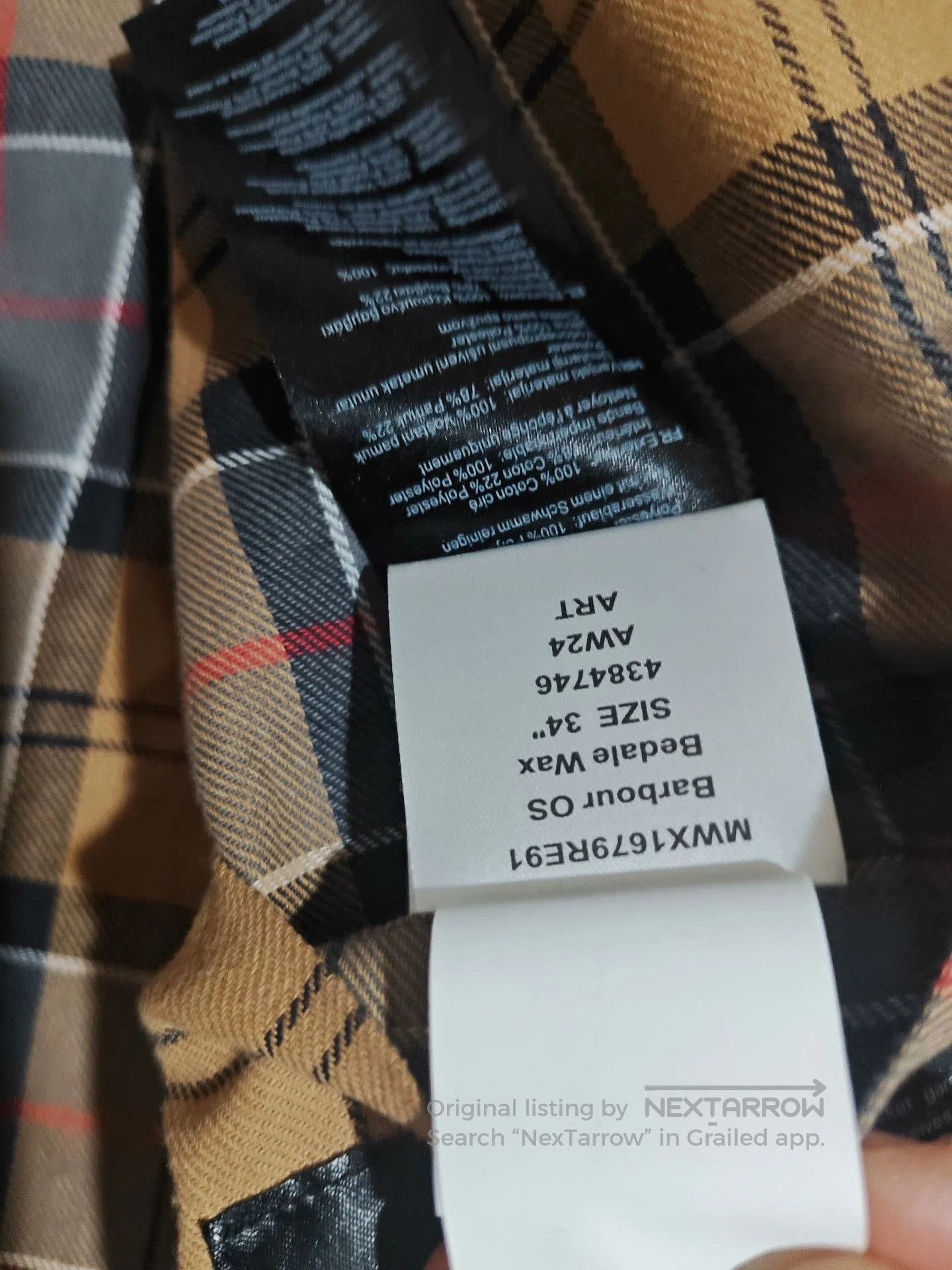 Barbour Barbour OS Bedale Japanese Oversized Waxed Jacket. Size US M / EU 48-50 / 2 - 7 Thumbnail