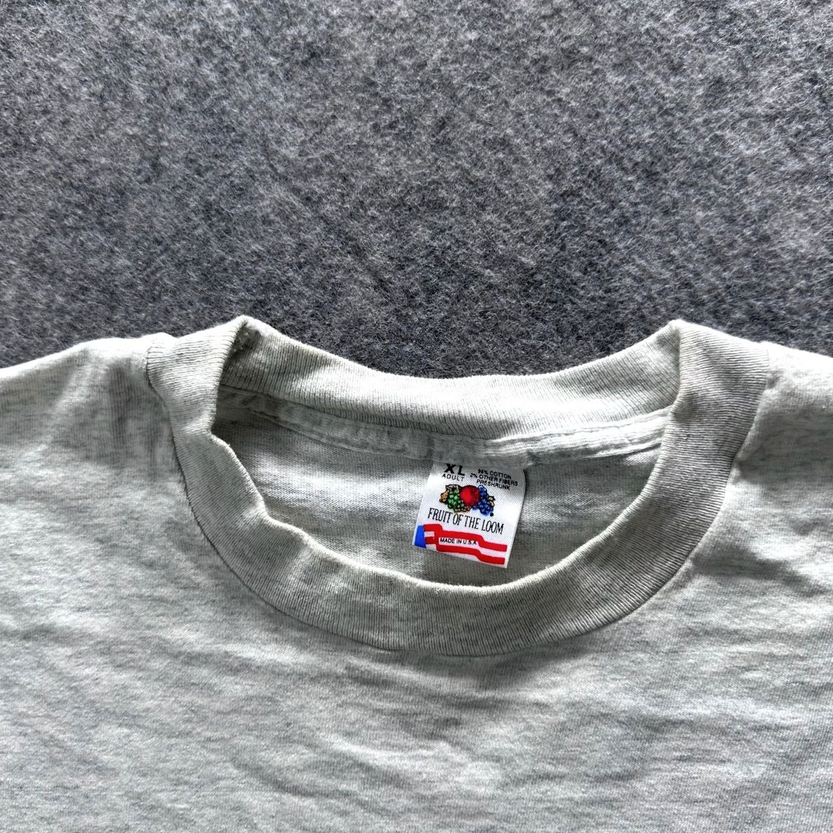 Fruit Of The Loom Fruit Of The Loom Shirt Mens XL Gray Dan's Bake Sale Graphic Tee Crewneck USA Size US XL / EU 56 / 4 - 4 Thumbnail